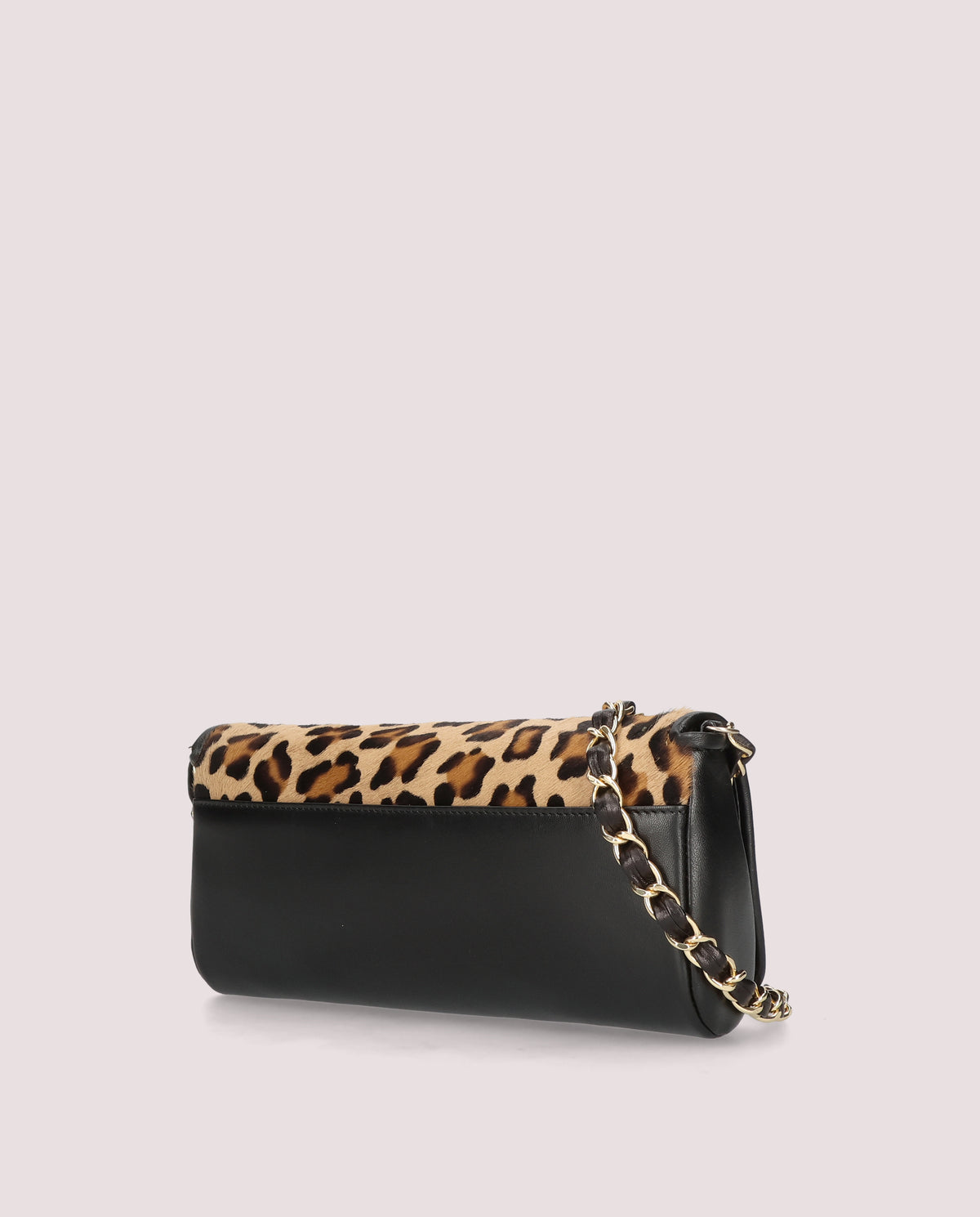 Belle handbag in leopard printed poni
