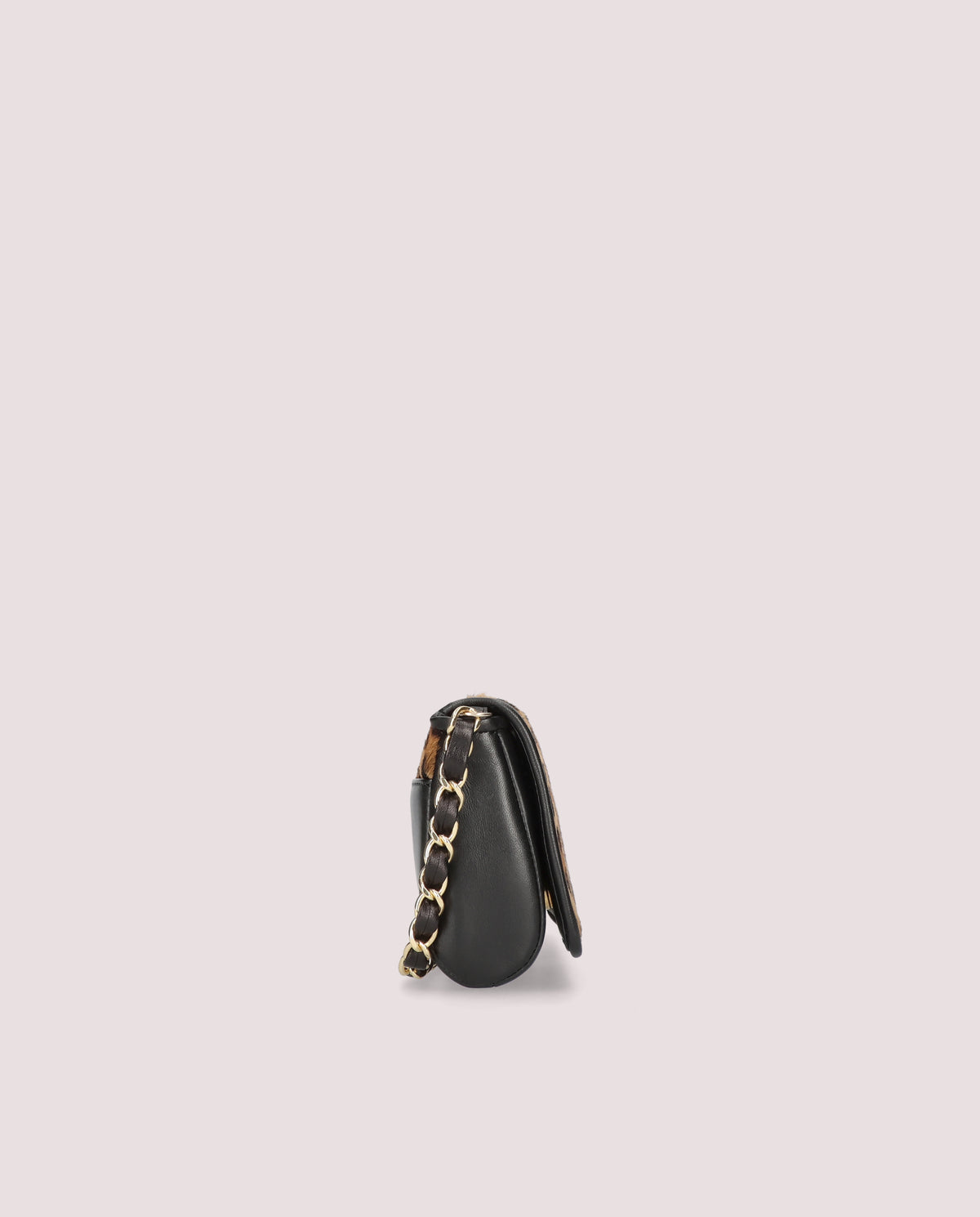 Belle handbag in leopard printed poni