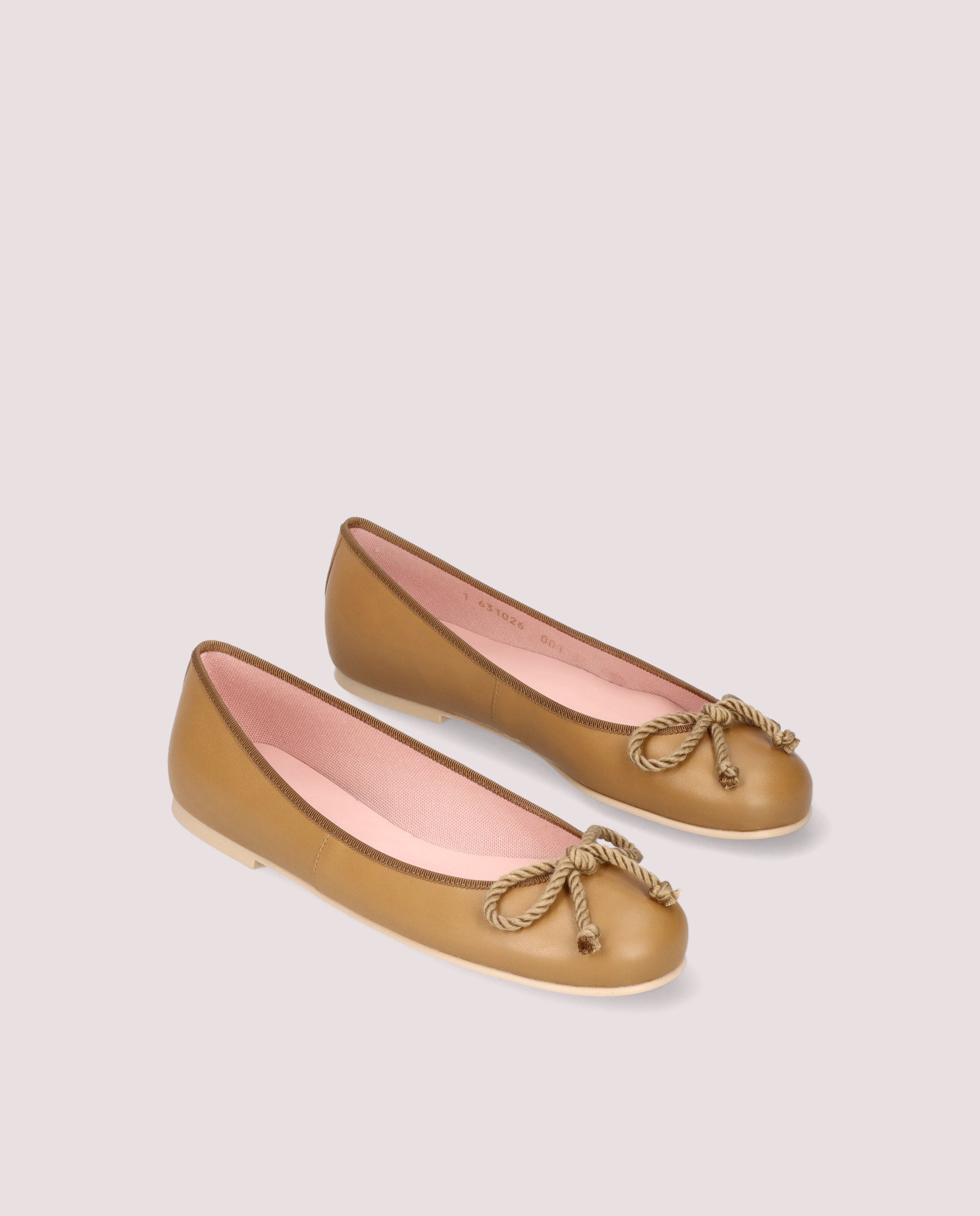 Imagen de Bailarinas Rosario Marrones Piel por PrettyBallerinas