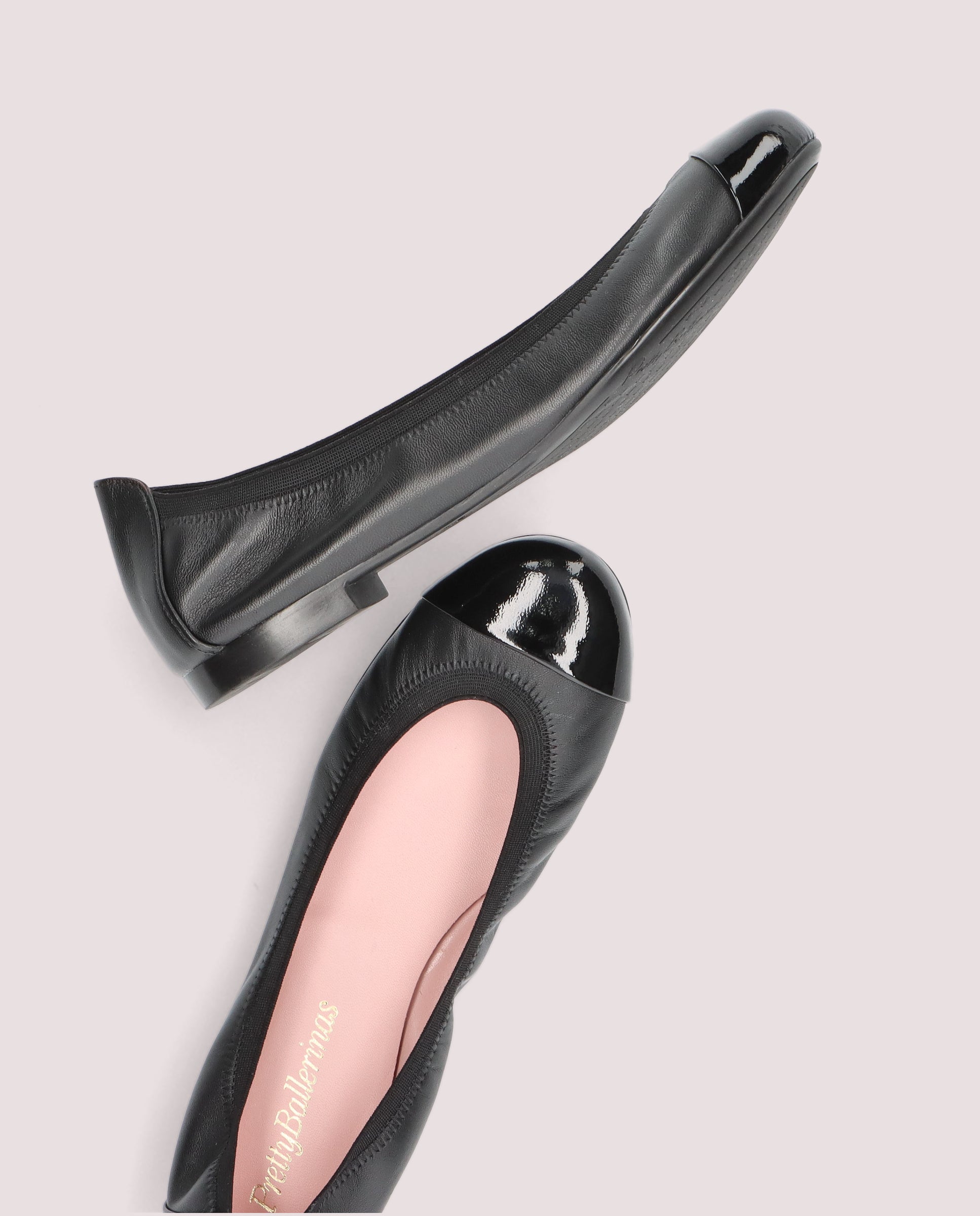 Bailarinas Shirley Negros Piel