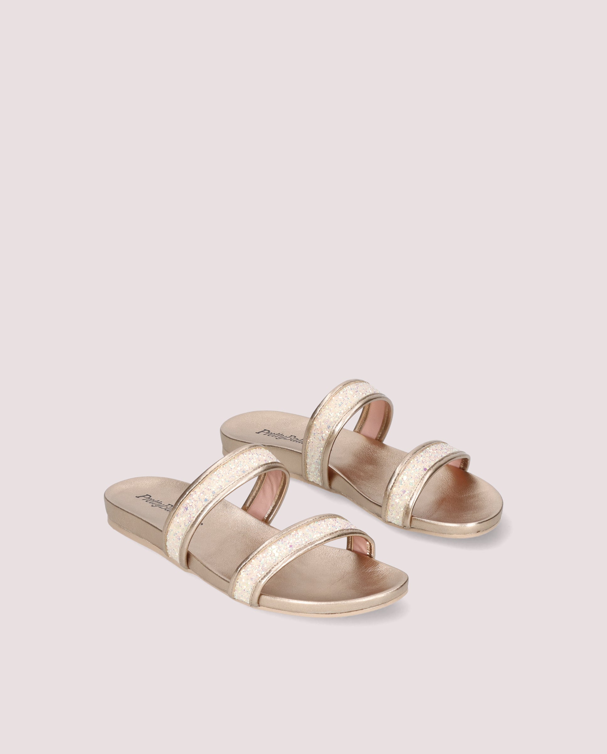 Imagen de Sandalias Ivy Dorados Tejidos por PrettyBallerinas