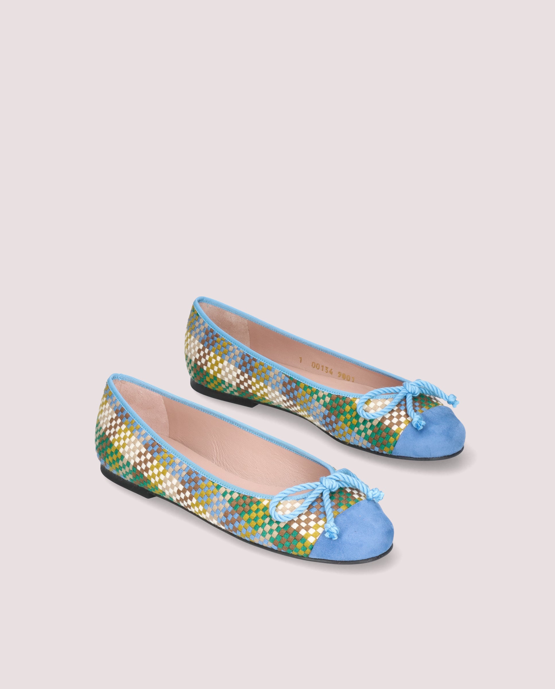 Image of Bailarinas Rosario Multicolores Ante by PrettyBallerinas