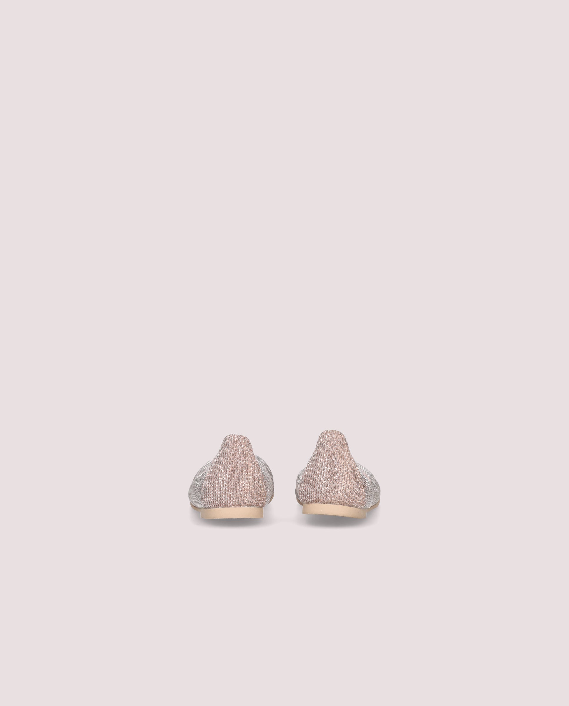 Hannah ballerina in glitzy textile