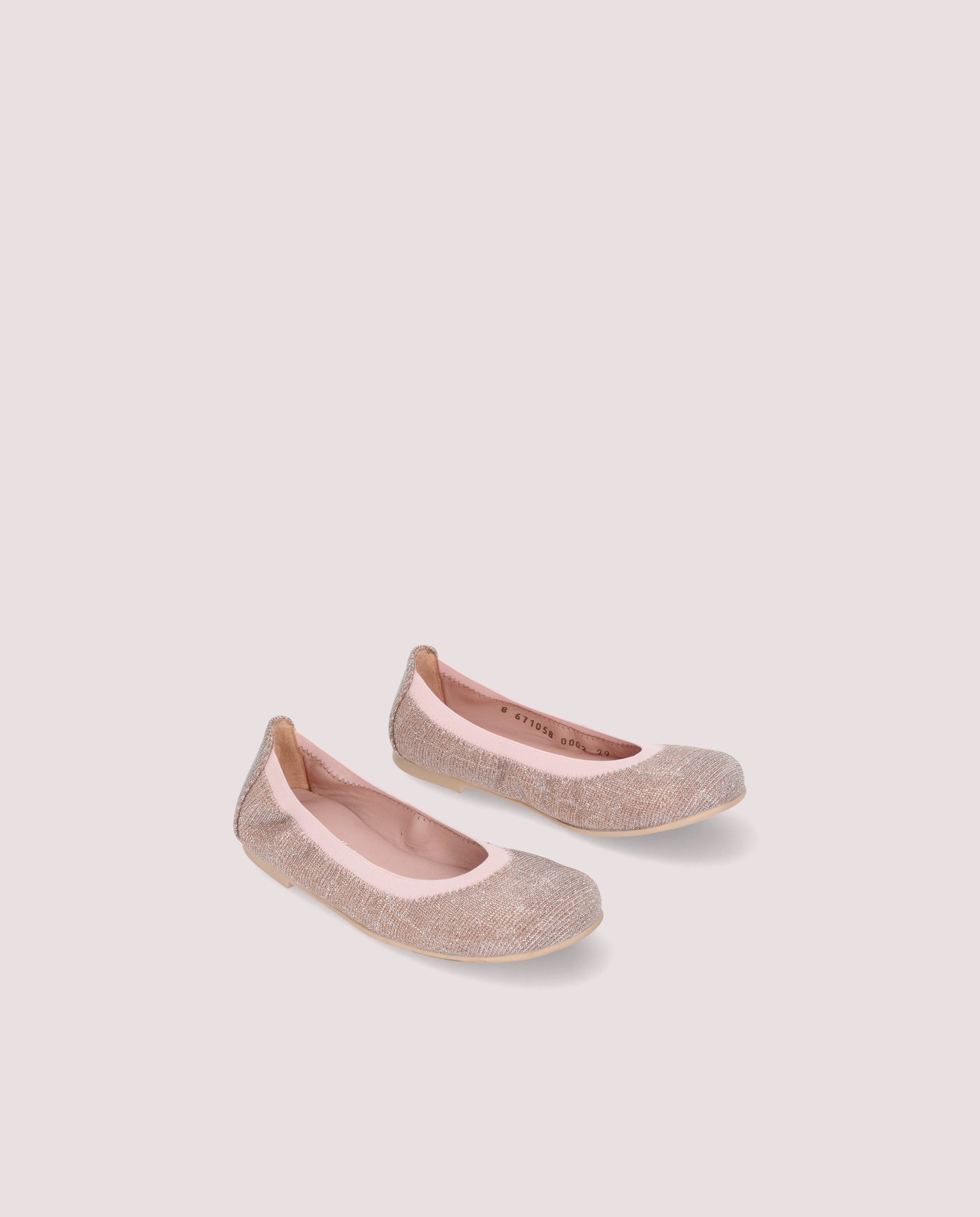 Imagen de Bailarinas Hannah Plateados Tejidos metalizados por PrettyBallerinas