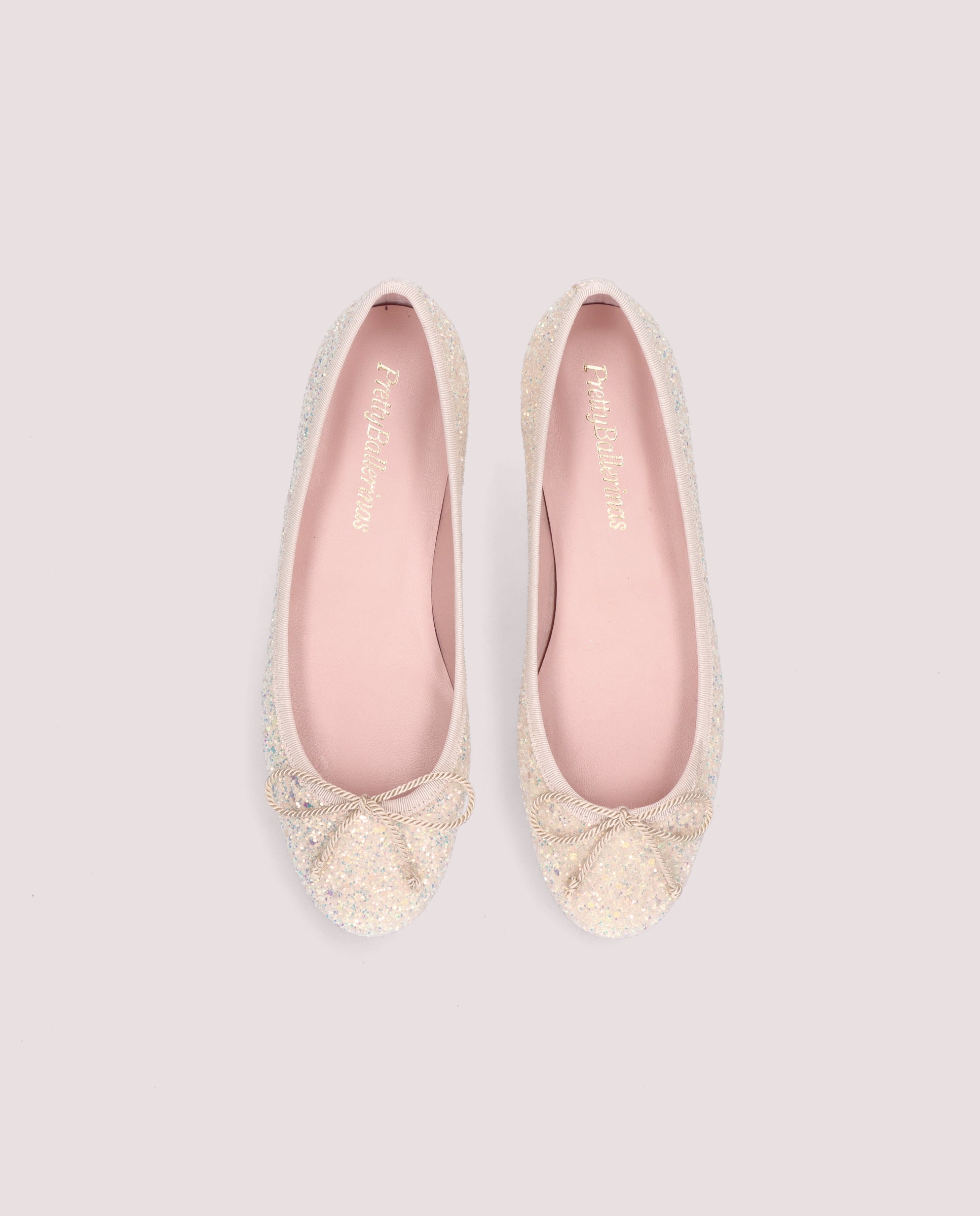 Vista alternativa de Bailarinas Marilyn Beiges Tejidos por PrettyBallerinas