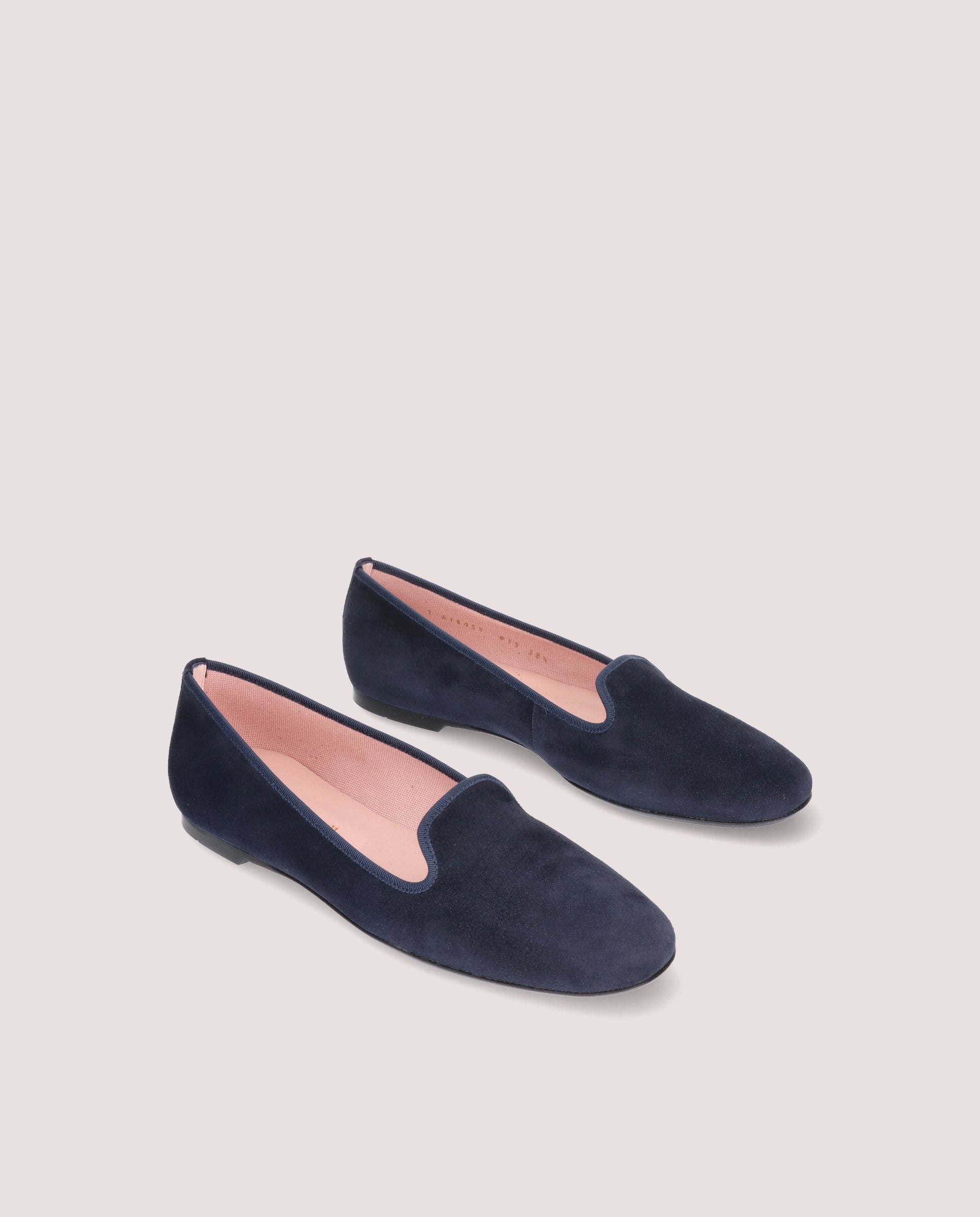 Image of Faye BLUE SUEDE Loafers by PrettyBallerinas
