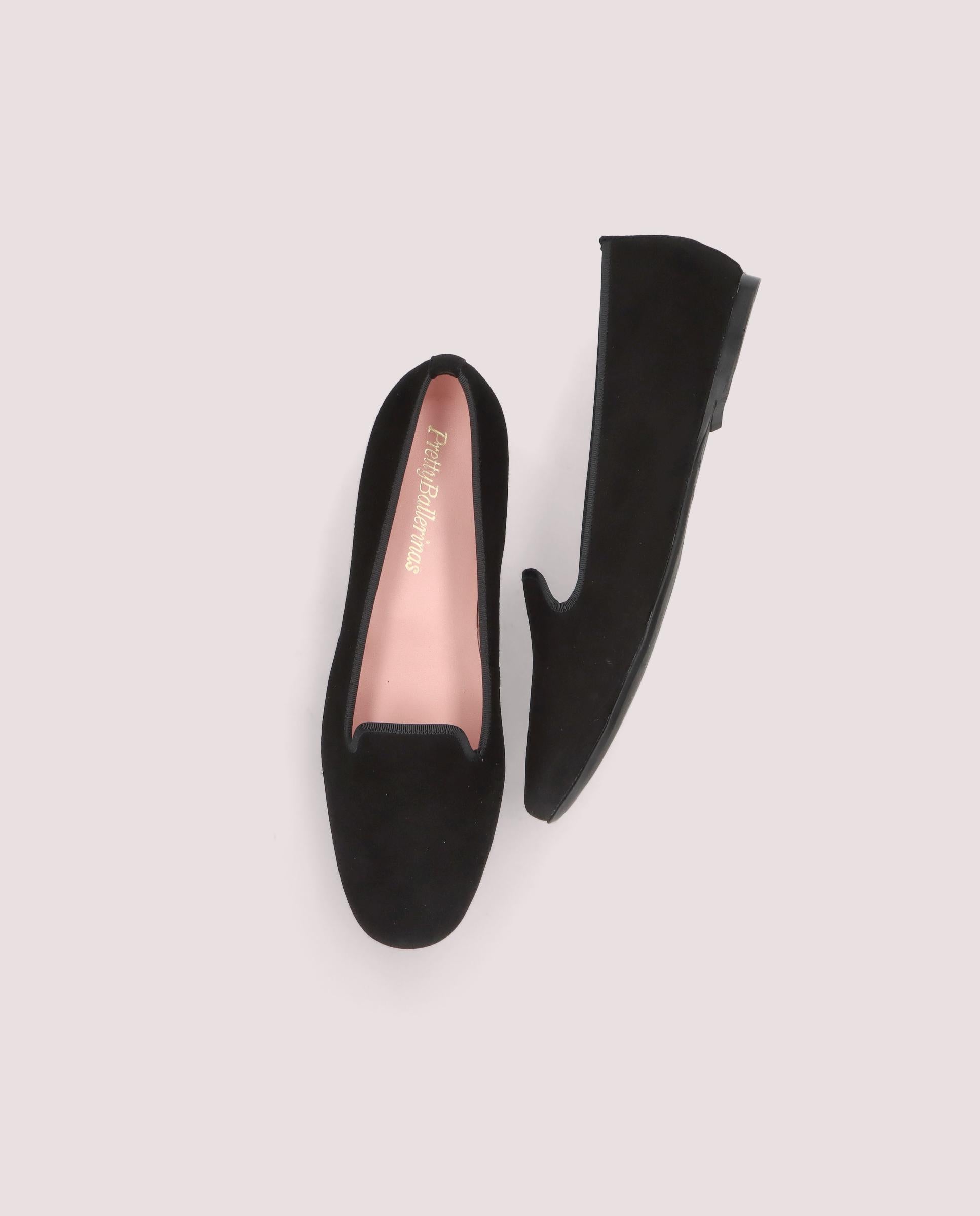Faye BLACK SUEDE Loafers