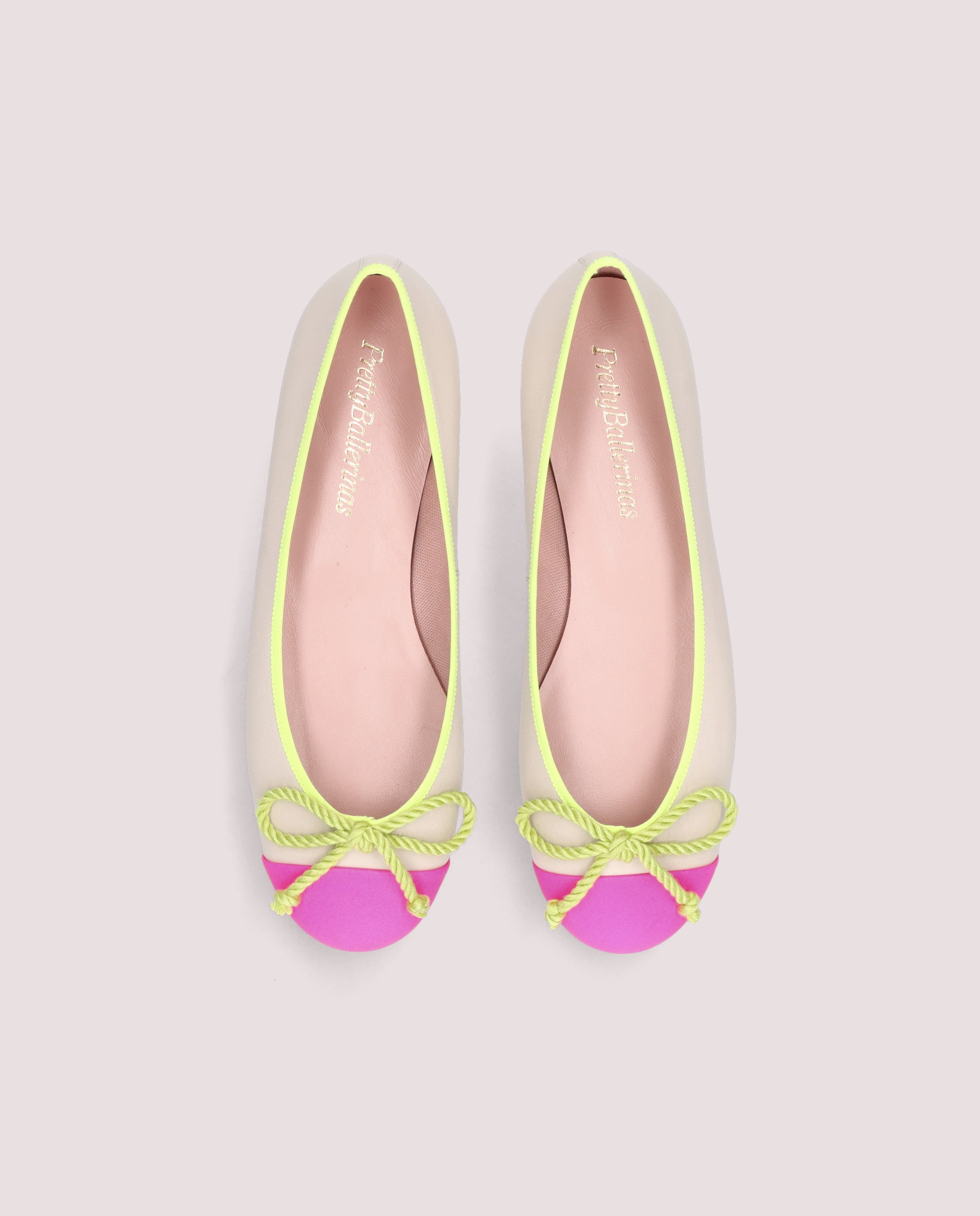 Alternative view of Bailarinas Rosario Blancos Piel by PrettyBallerinas