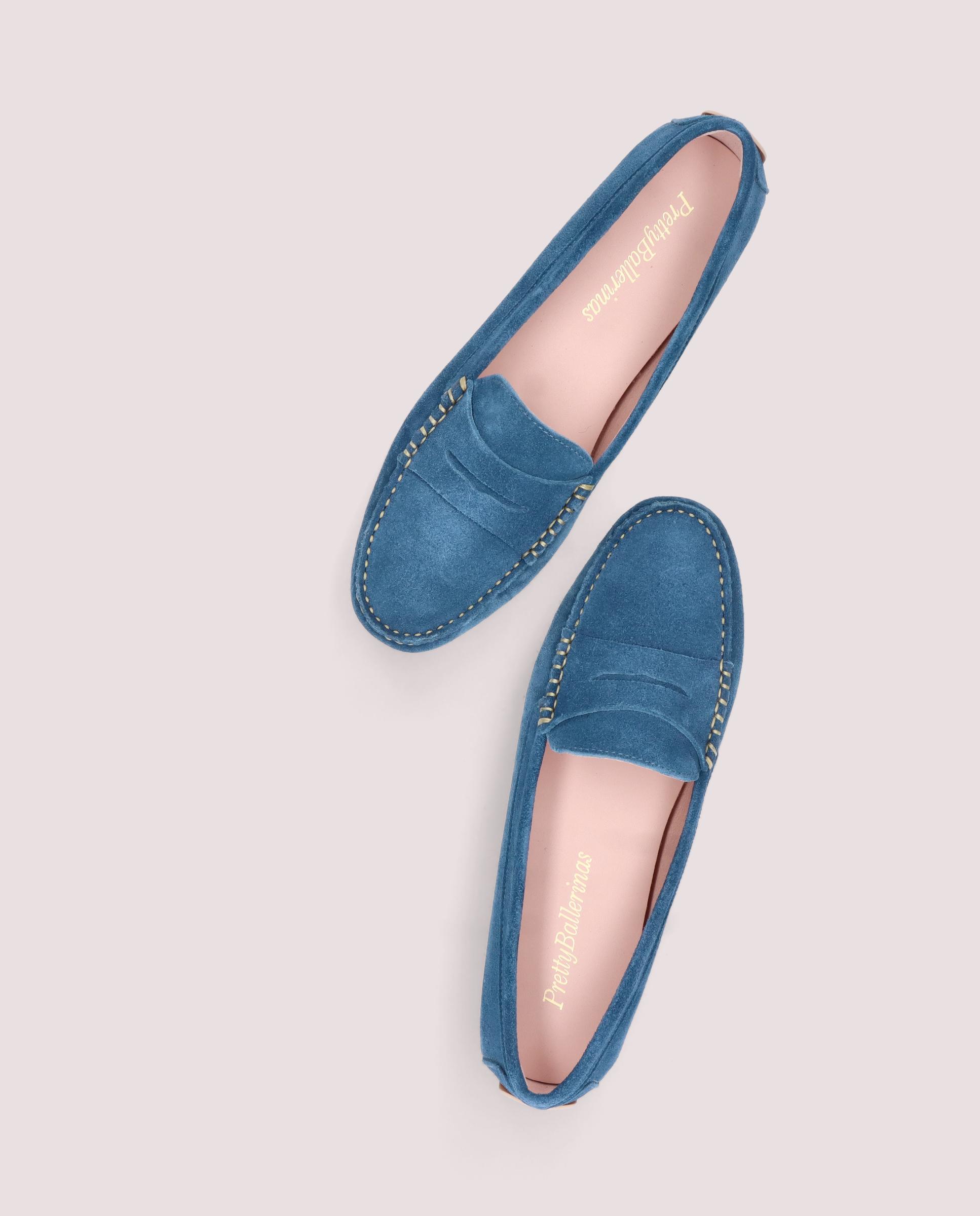 Mocasines Josephine Azules Ante