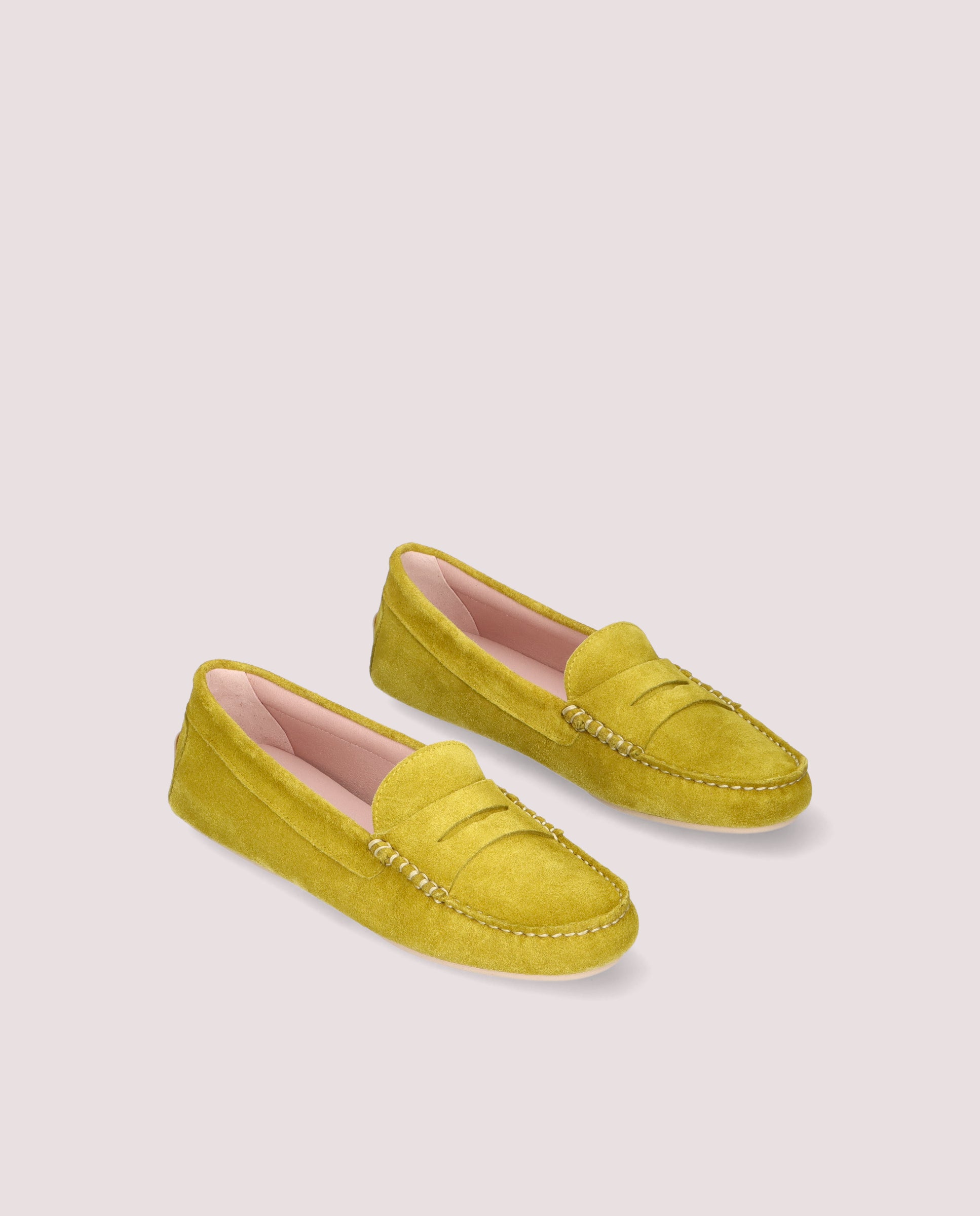 Mocasines Josephine Amarillos Ante