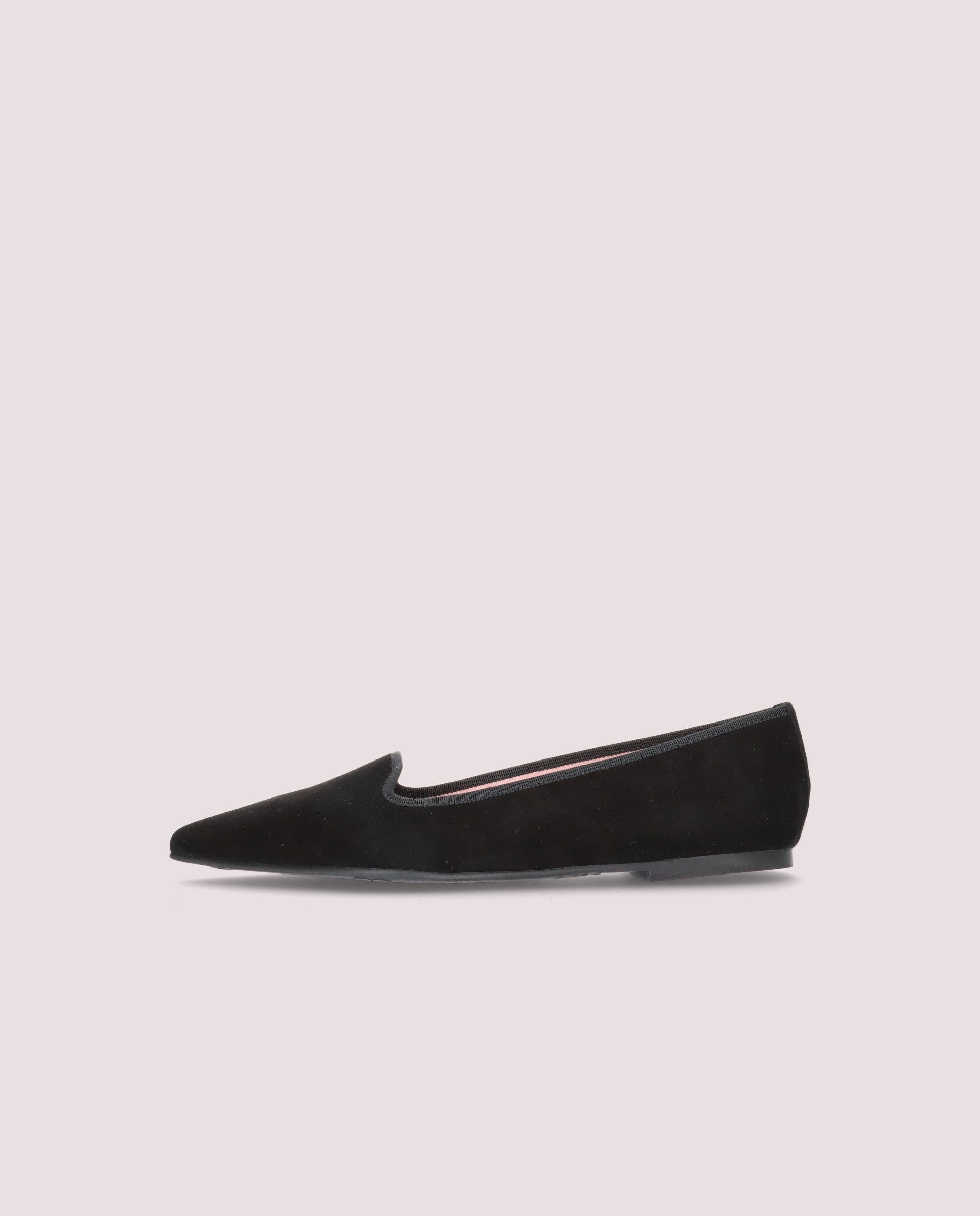 Mocassins Ella en daim noir