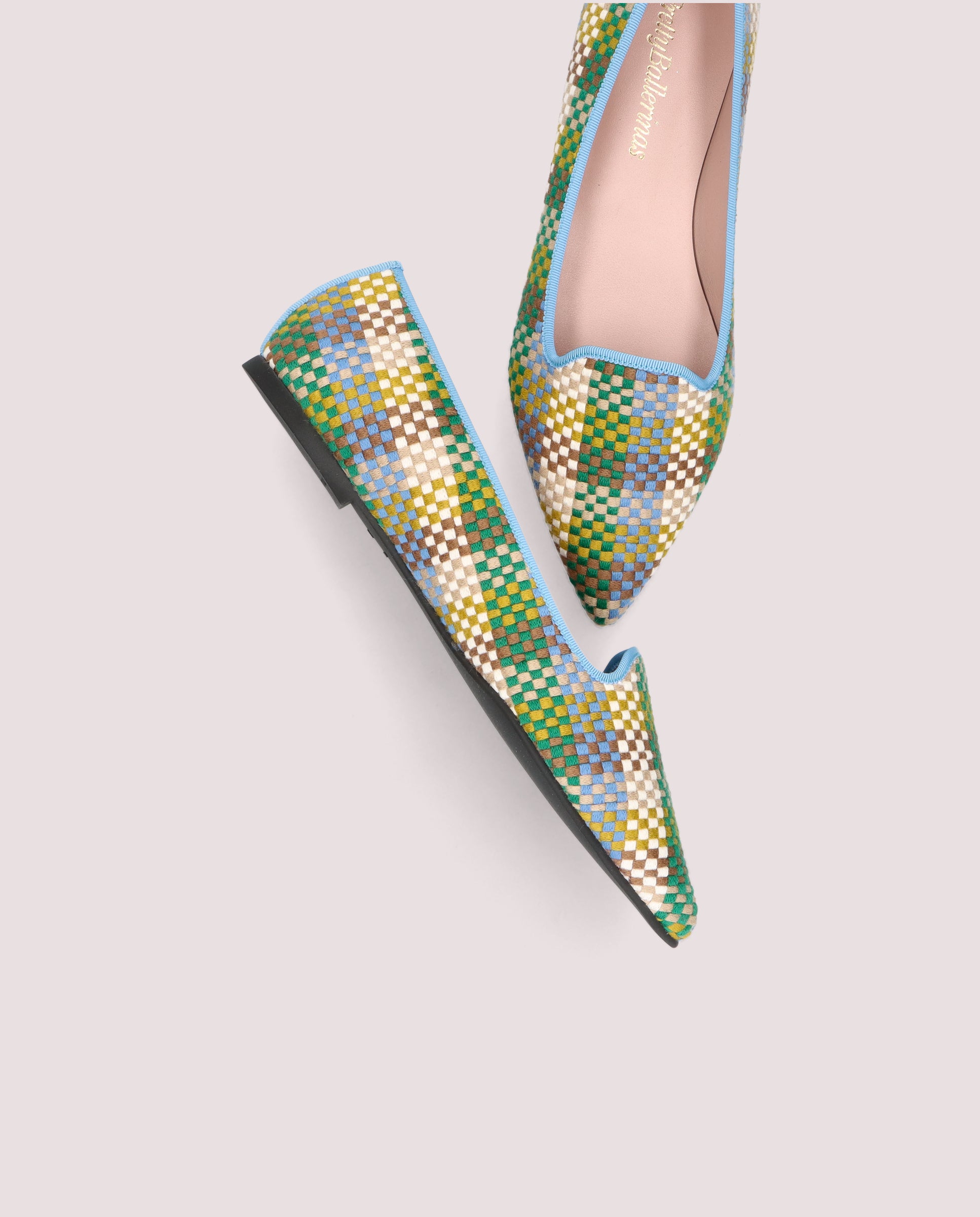 Loafers Ella Multicolores Tejidos