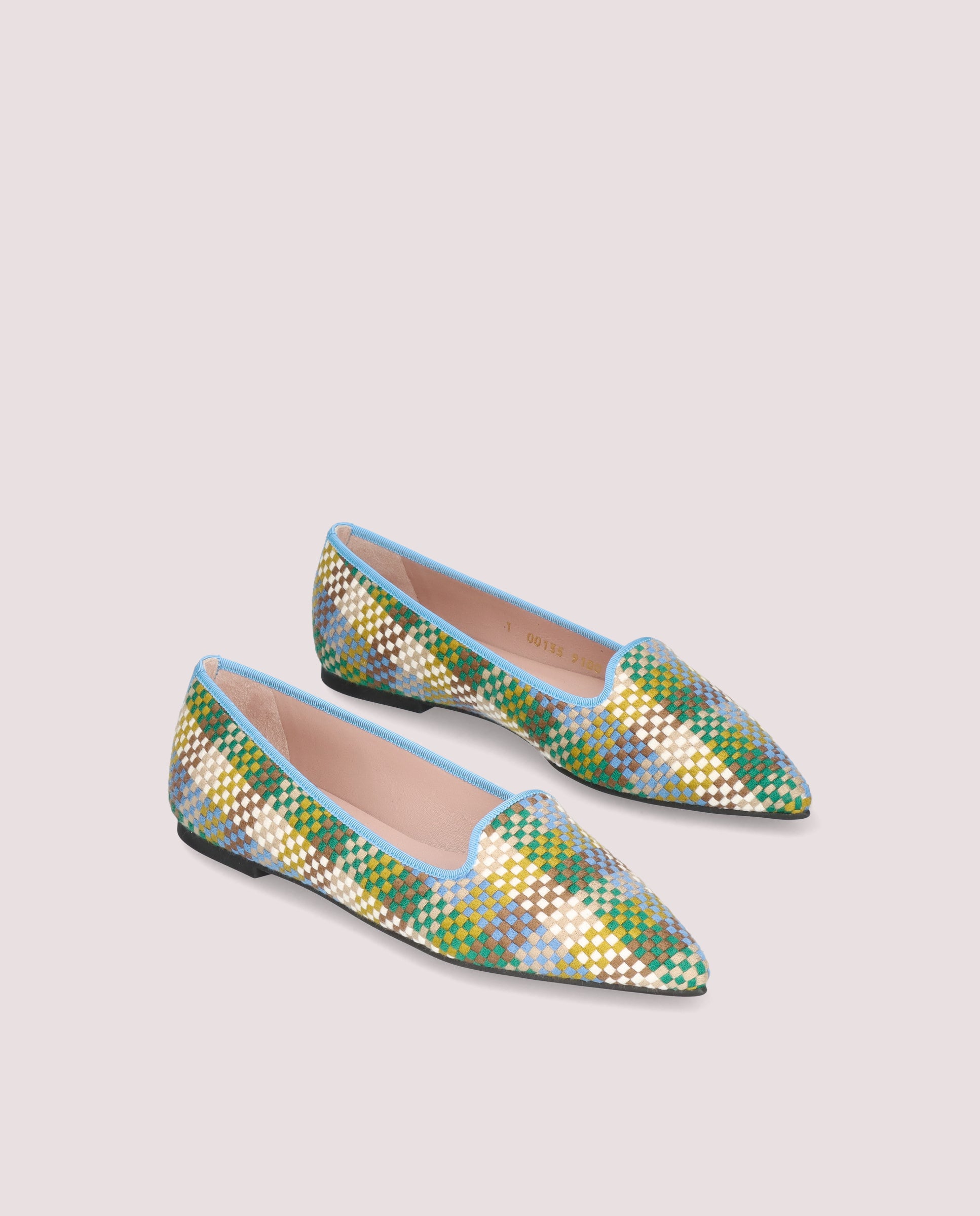 Imagen de Loafers Ella Multicolores Tejidos por PrettyBallerinas