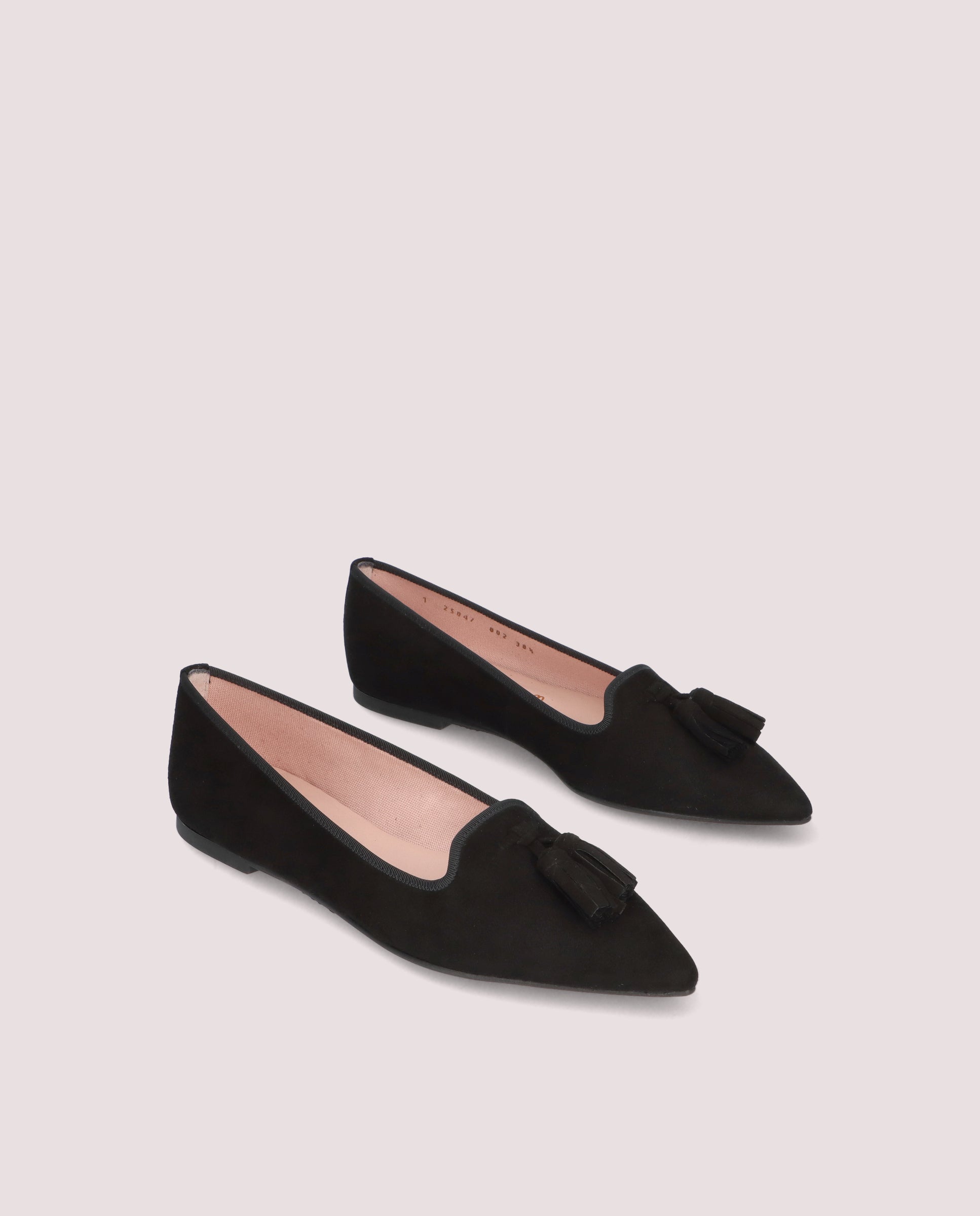 Imagen de Loafers Ella Negros Ante por PrettyBallerinas