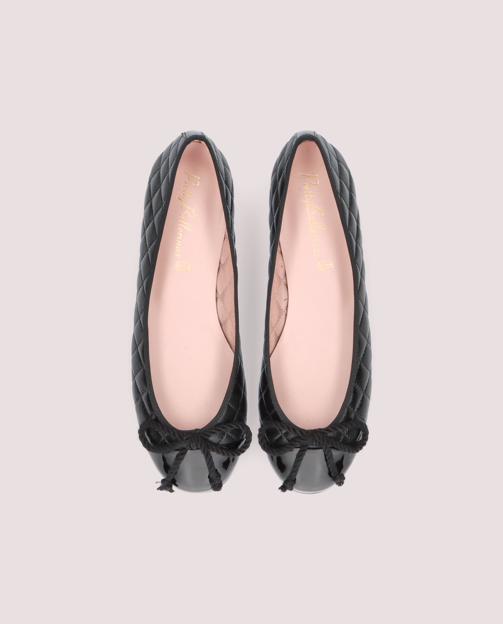 Alternative view of Rosario Ballet Flats BLACK LEATHER by PrettyBallerinas