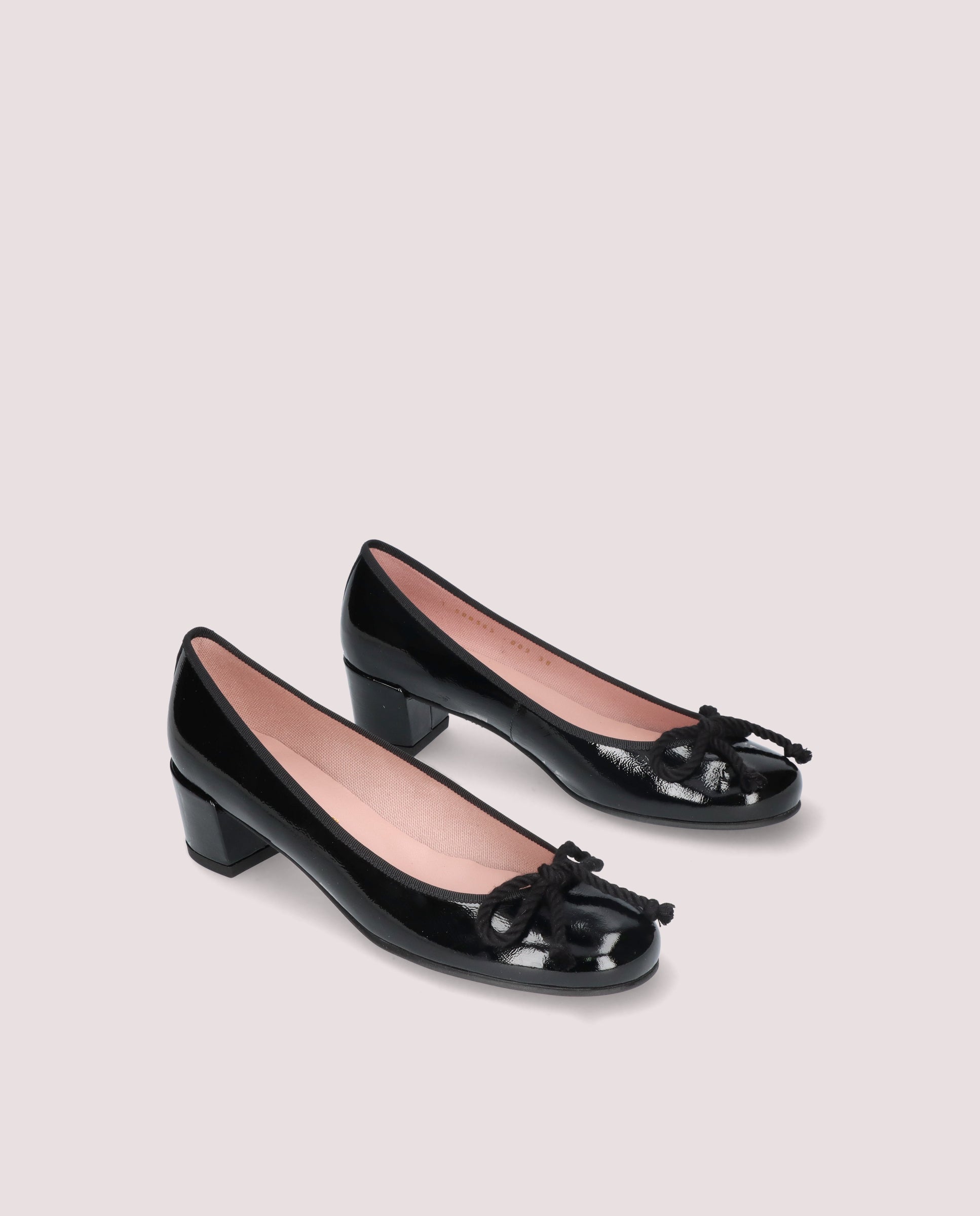Image of Joanna Ballet Flats BLACK PATENT LEATHER by PrettyBallerinas