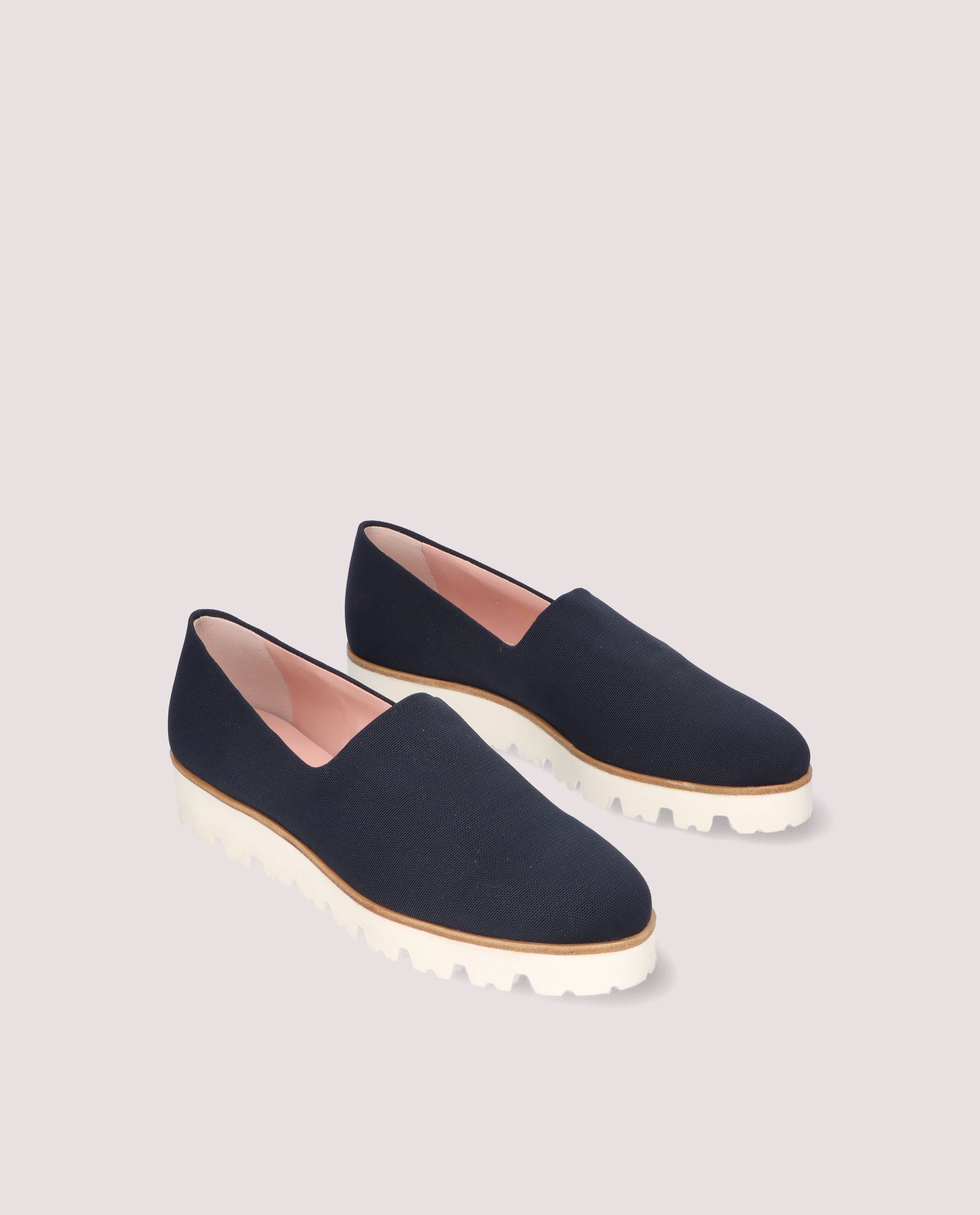 Loafers Charlize Azules Tejidos