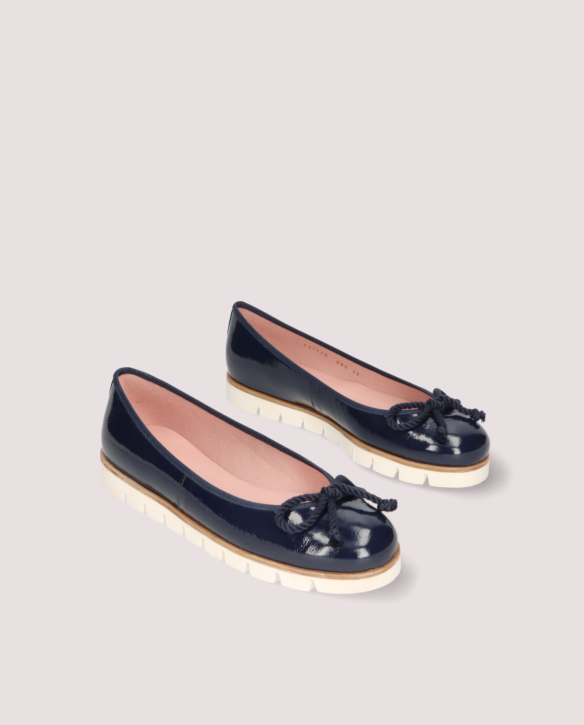 Image of Bailarinas Rosario Azules Charol by PrettyBallerinas