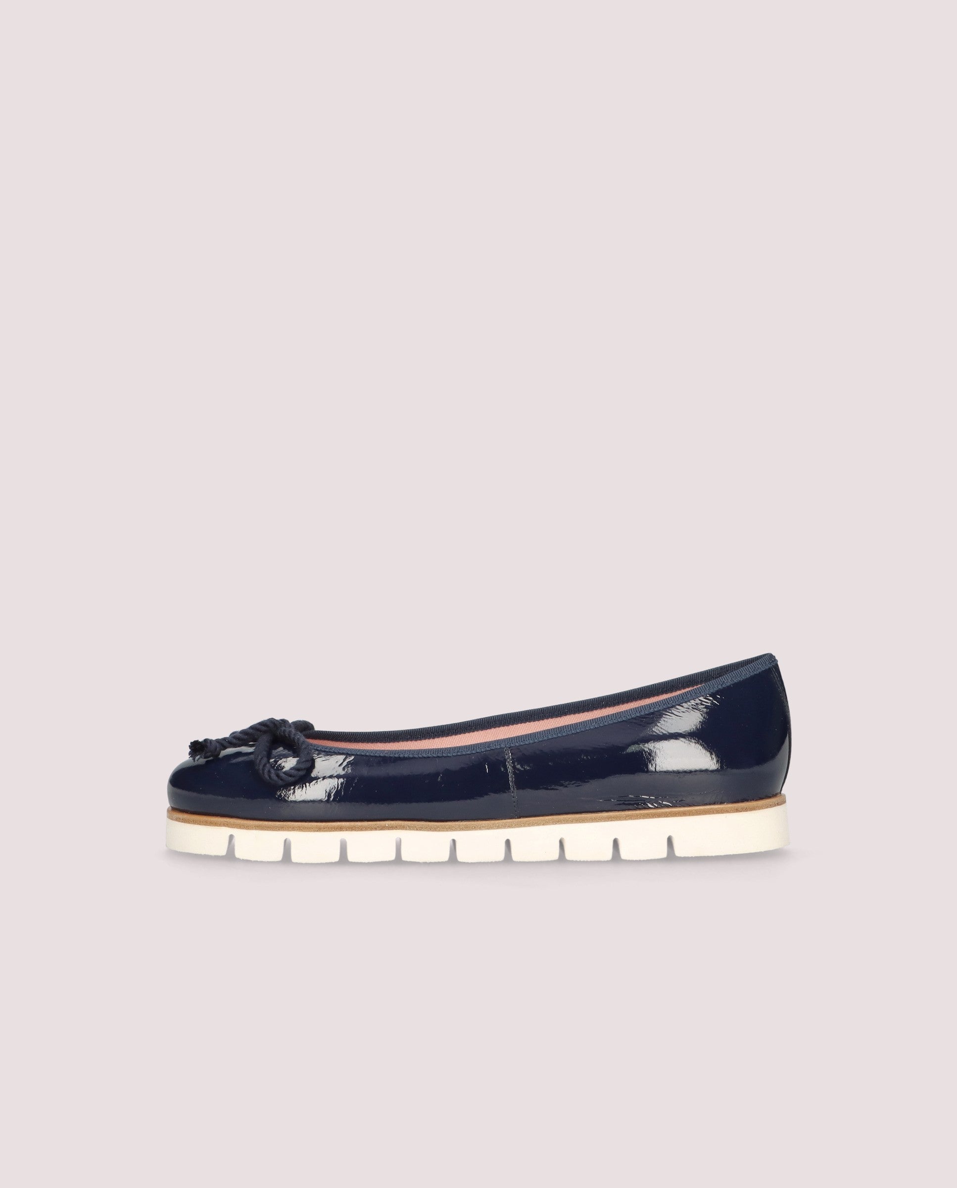 Bailarinas Rosario Azules Charol