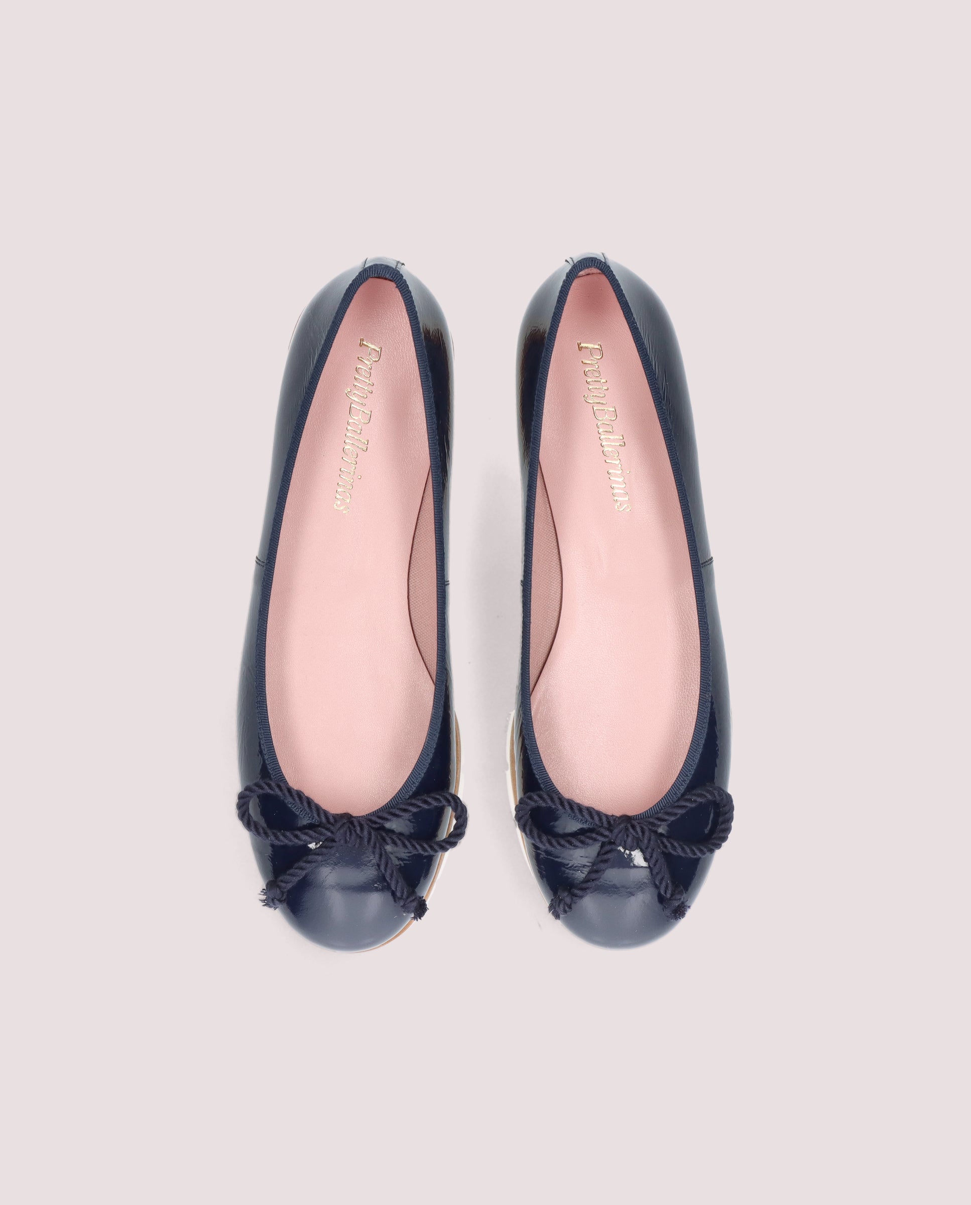 Alternative view of Bailarinas Rosario Azules Charol by PrettyBallerinas