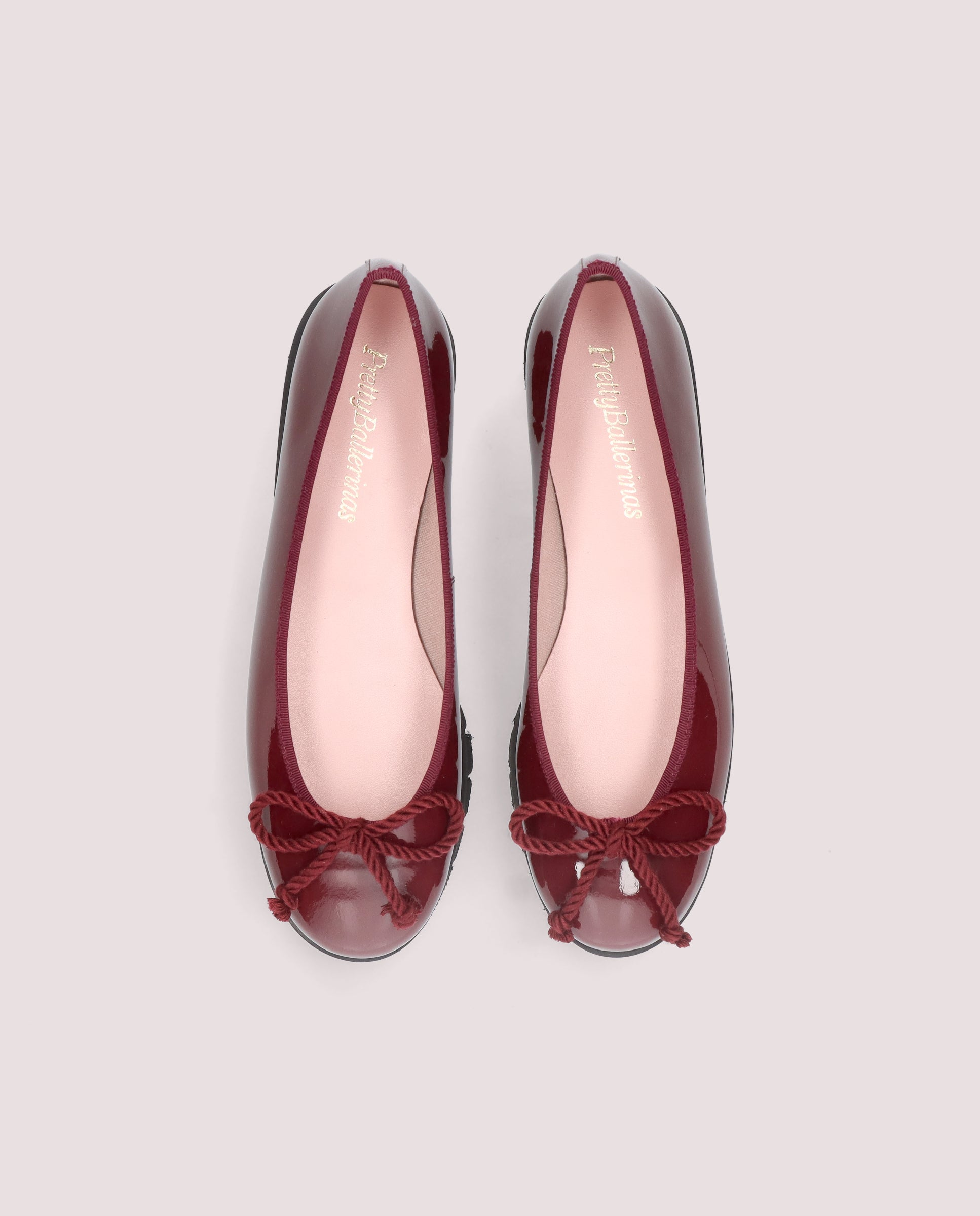 Vista alternativa de Bailarinas Rosario Rojos Ante por PrettyBallerinas