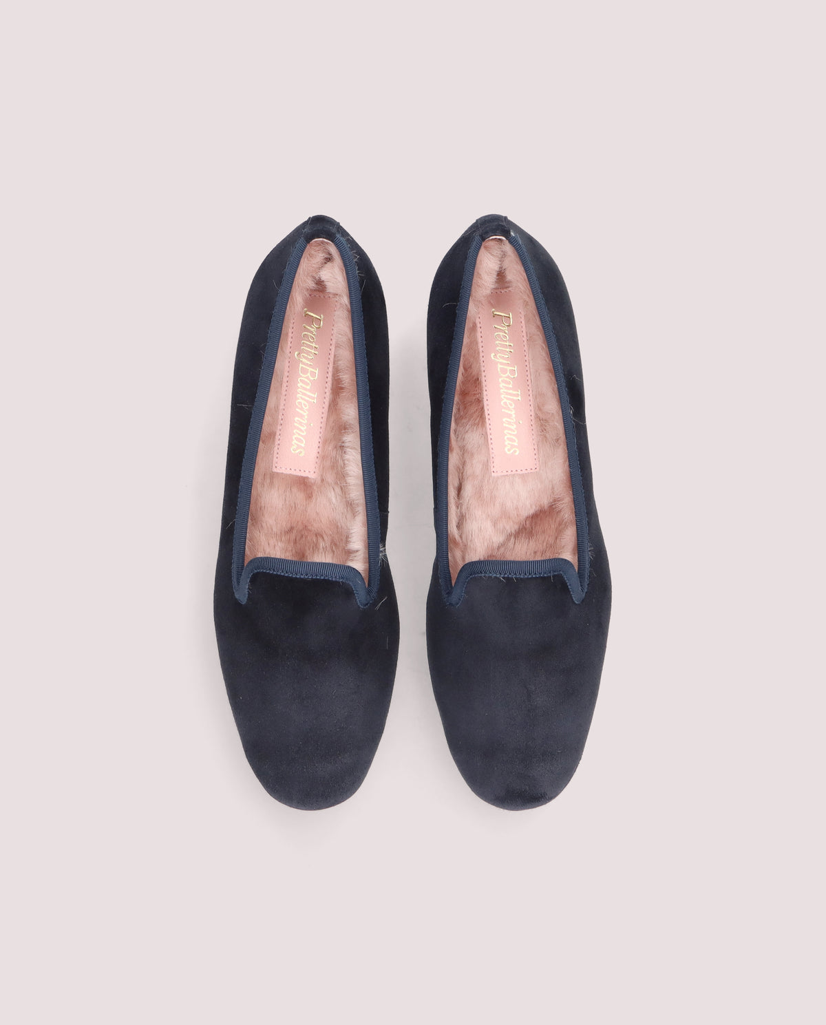 Vista alternativa de Loafers Faye Azules Ante por PrettyBallerinas