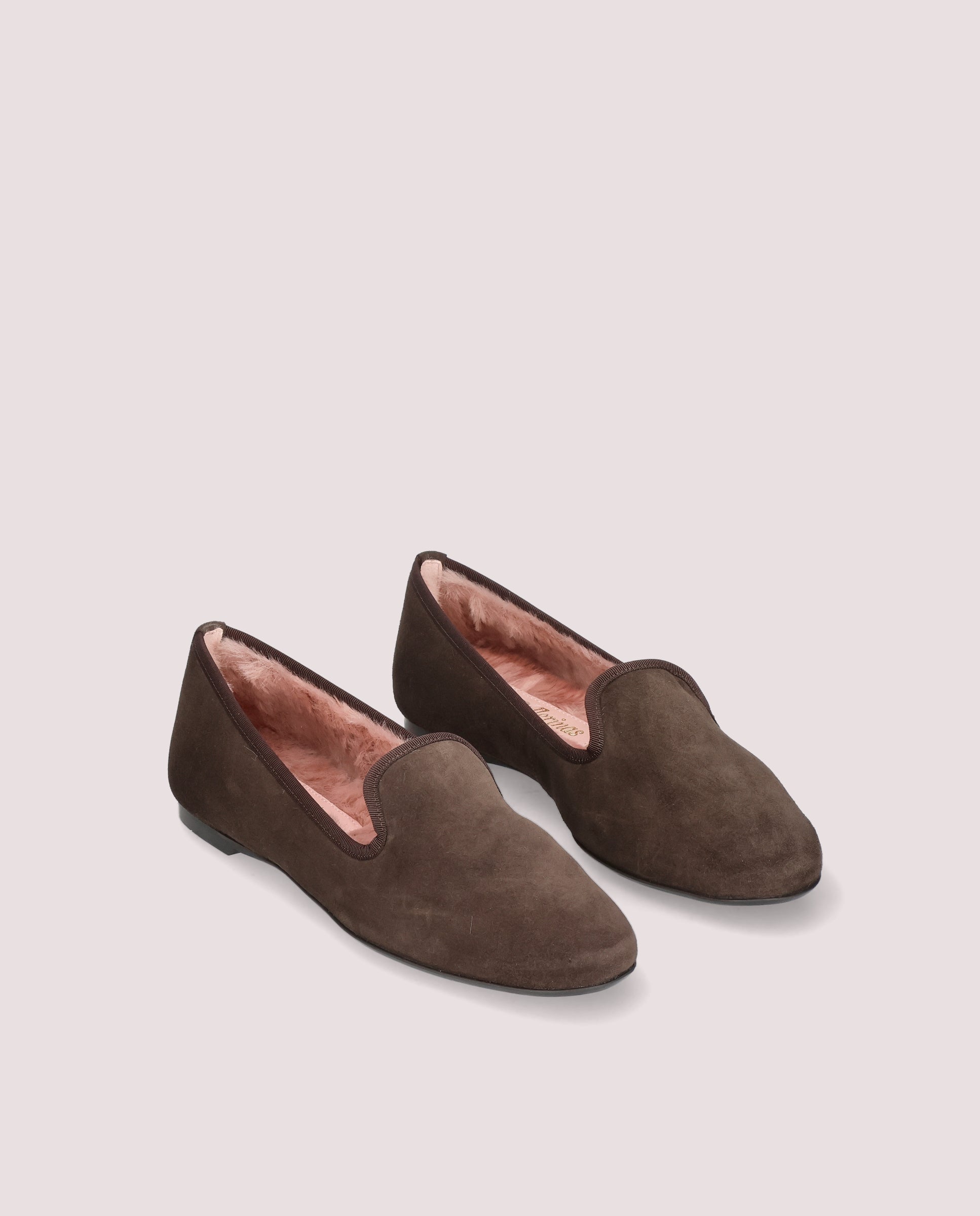 Imagen de Loafers Faye Marrones Ante por PrettyBallerinas