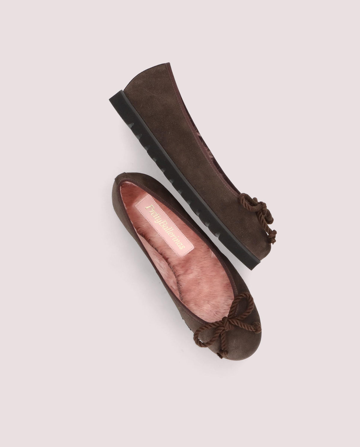 Bailarinas Rosario extra soft Marrones Ante