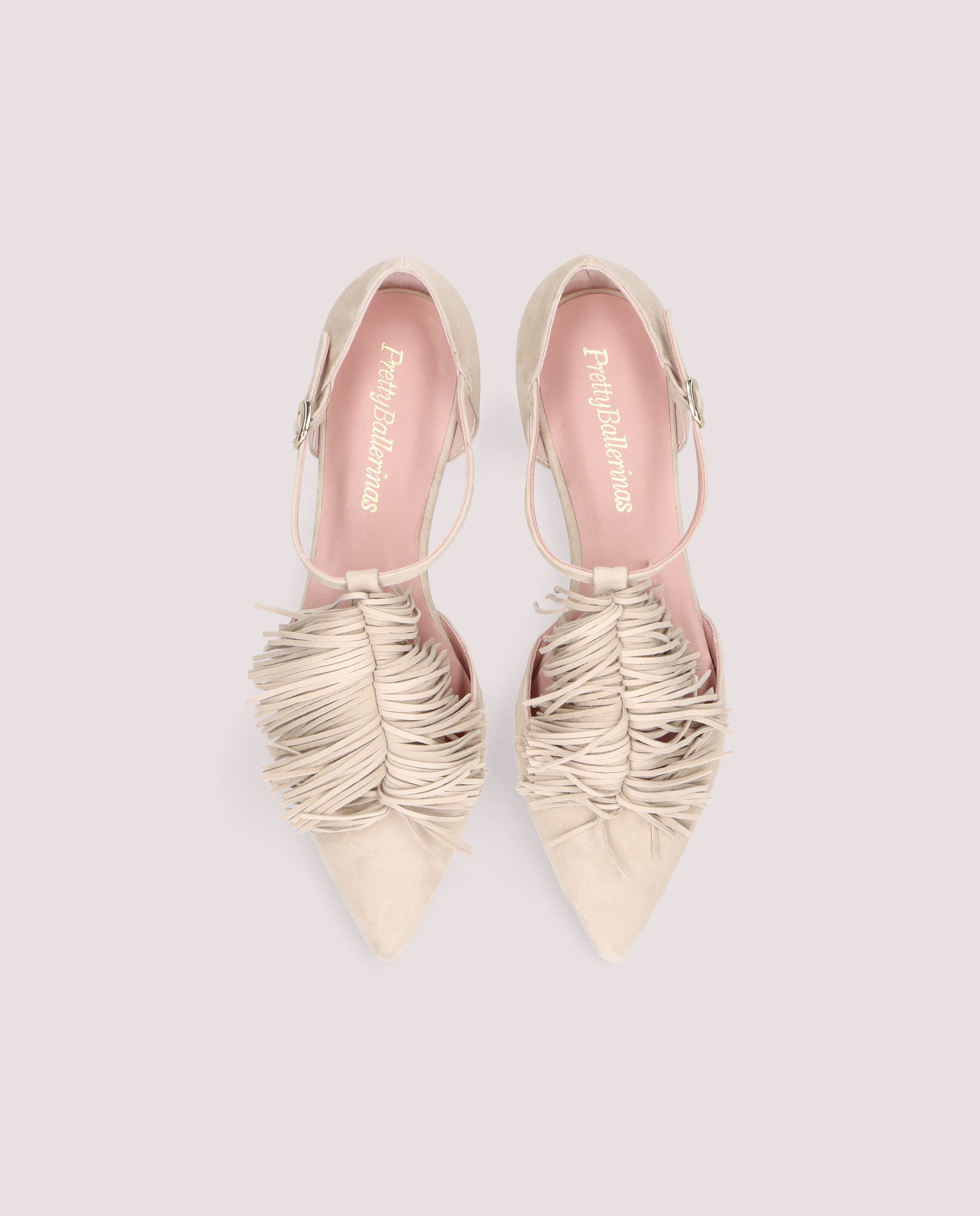 Ella Ballet Flats WHITE LEATHER