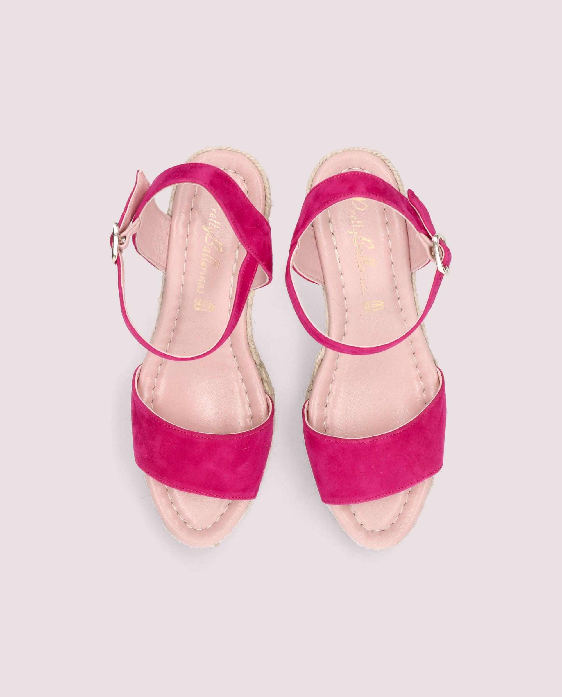 Vista alternativa de Alpargatas Esparto Deborah Rosas Ante por PrettyBallerinas