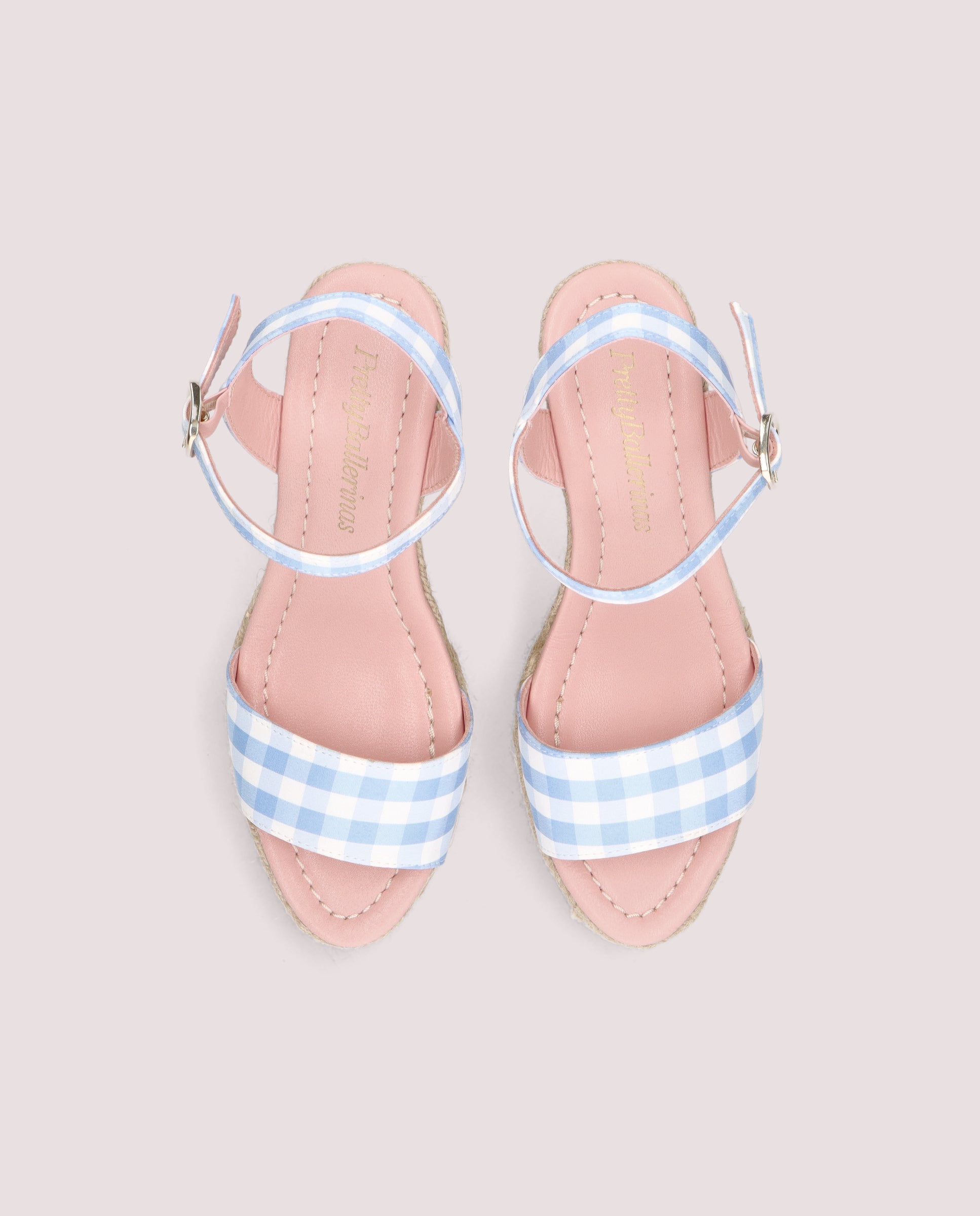 Vista alternativa de Alpargatas Esparto Deborah Azules Tejidos por PrettyBallerinas