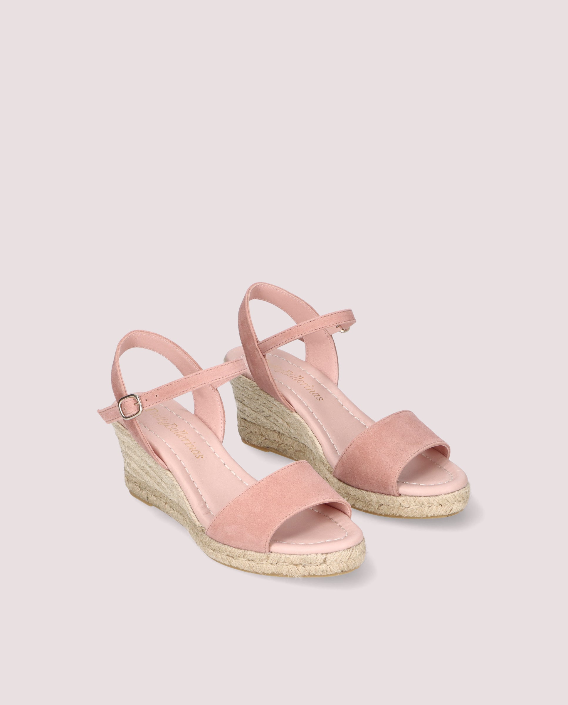 Imagen de Alpargatas Esparto Deborah Rosas Ante por PrettyBallerinas