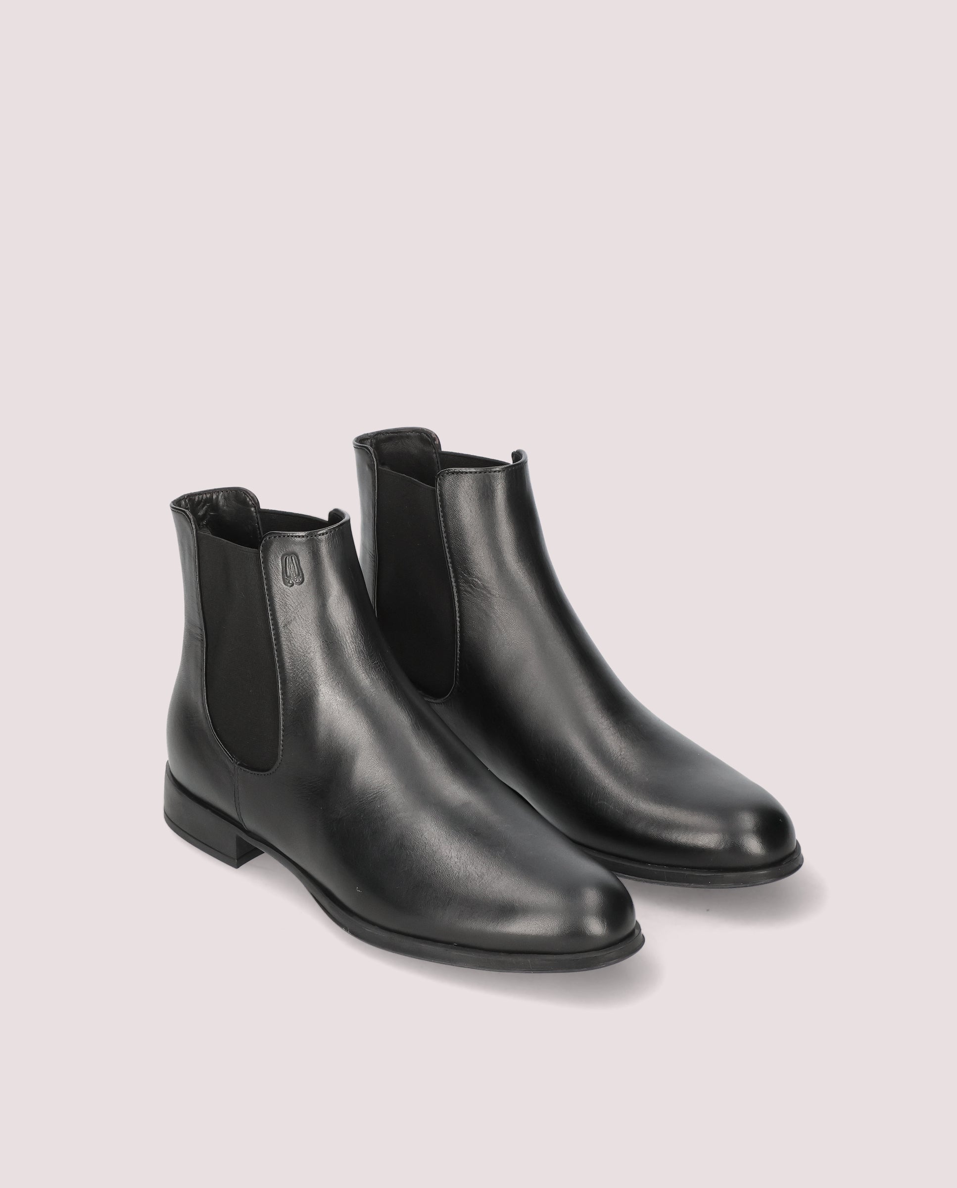 Botines Pat Negros Piel