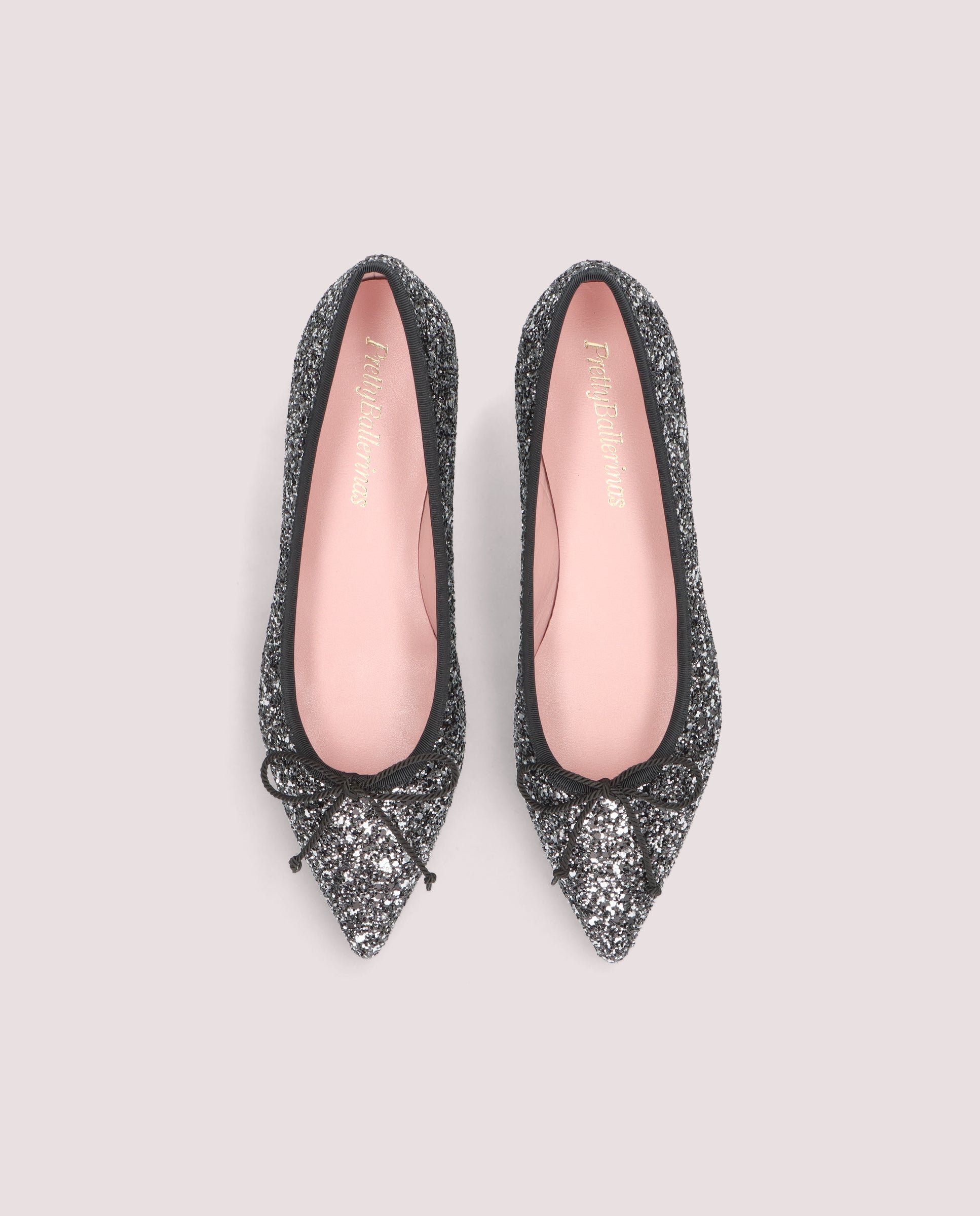 Alternative view of Clementine Ballet Flats BLACK FABRICS by PrettyBallerinas