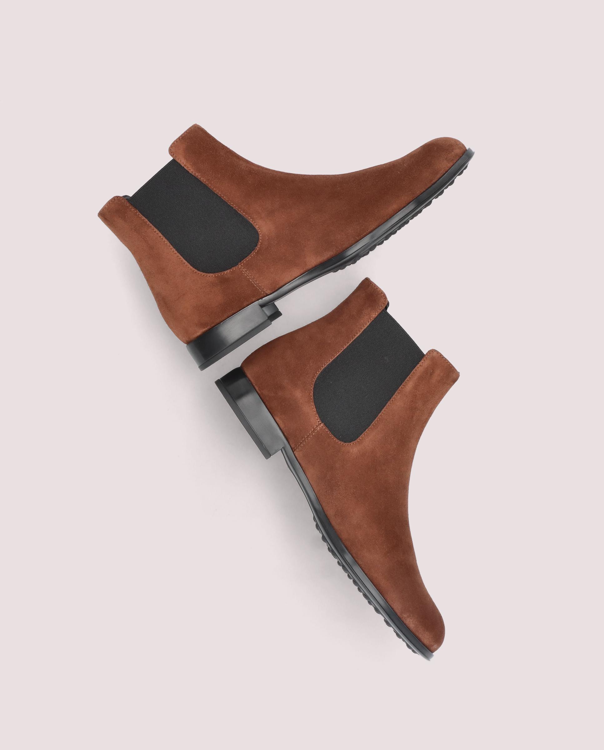 Botines Pat Marrones Ante