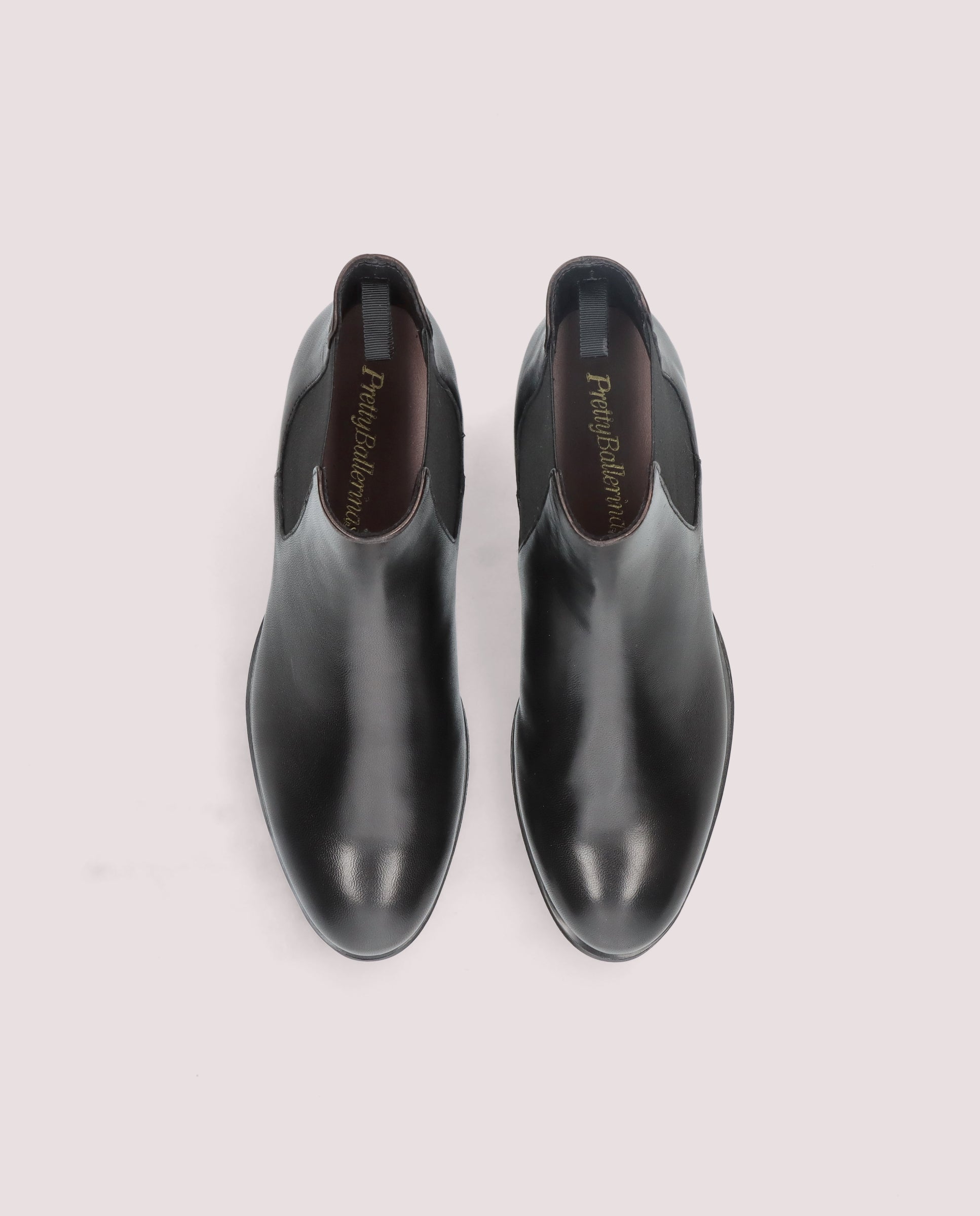 Vista alternativa de Botines Pat Negros Piel por PrettyBallerinas