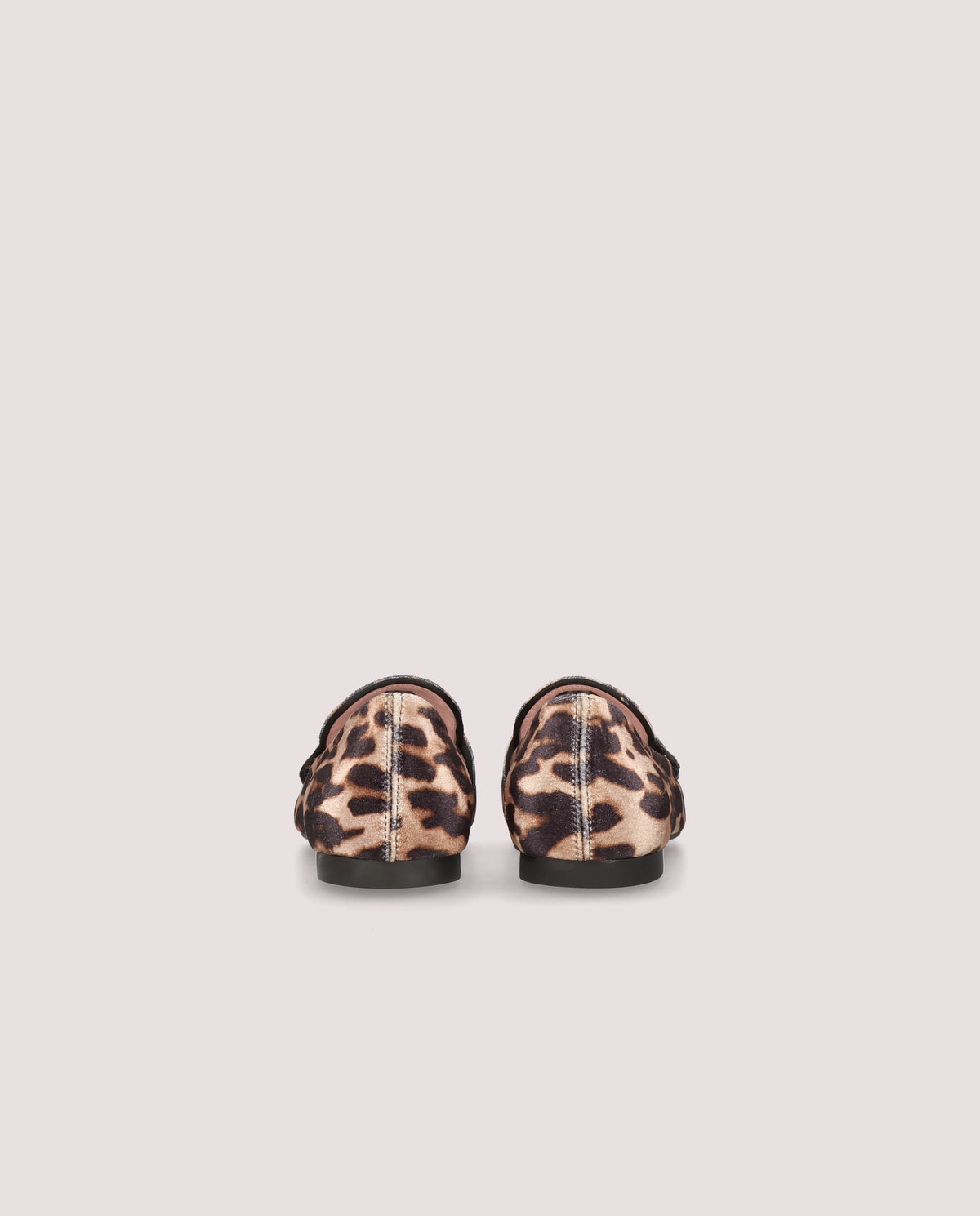 Loafer Carla in leopard printed velvet
