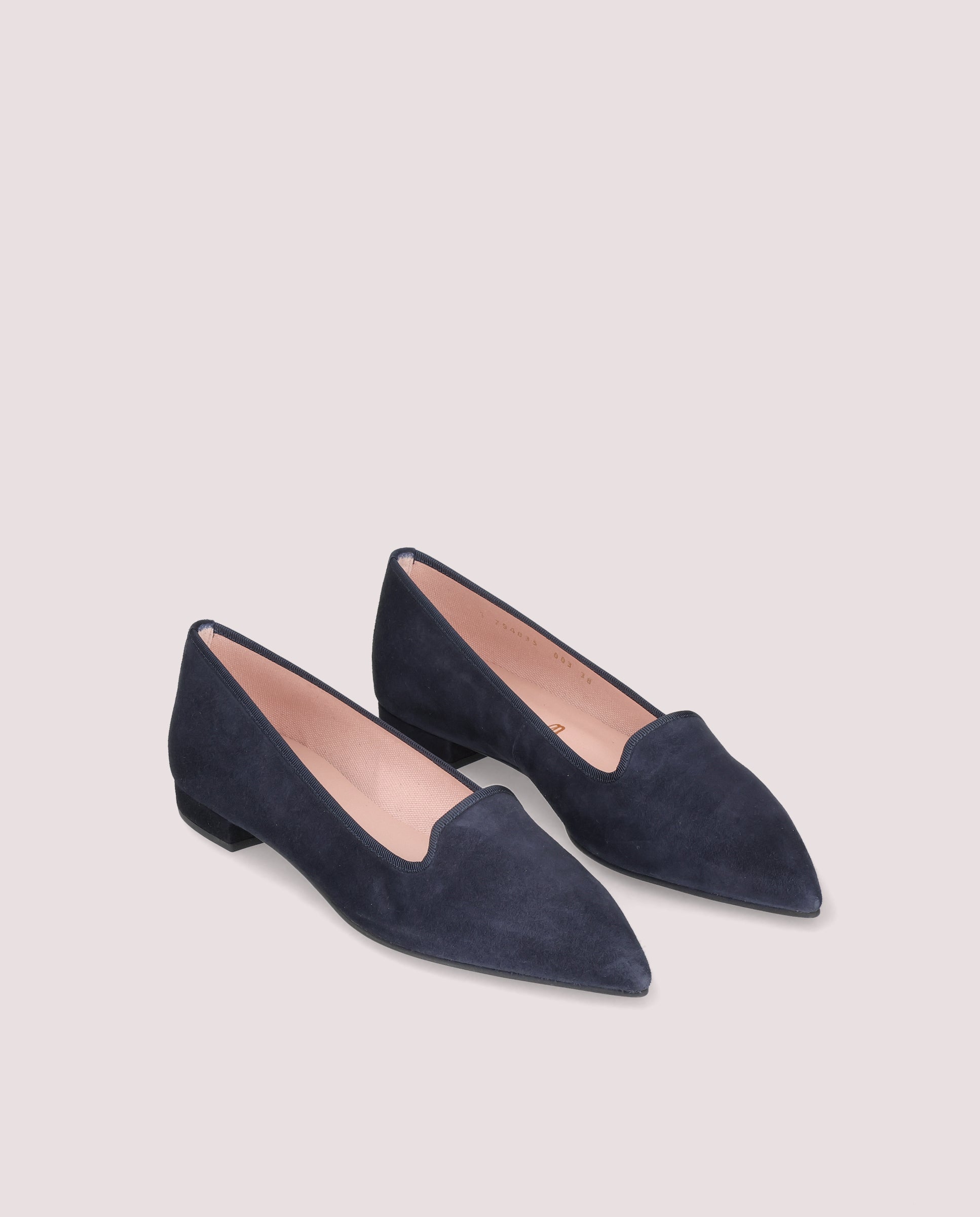 Imagen de Loafers Clementine Azules Ante por PrettyBallerinas