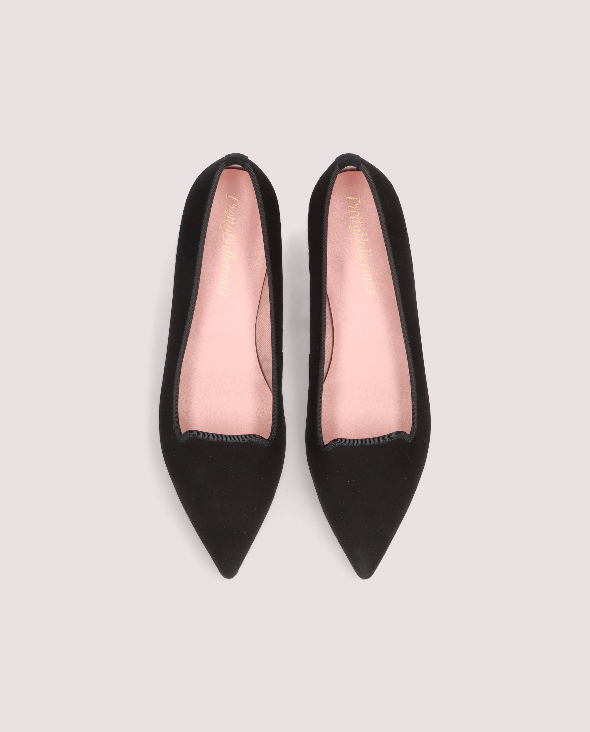 Vista alternativa de Loafers Clementine Negros Ante por PrettyBallerinas
