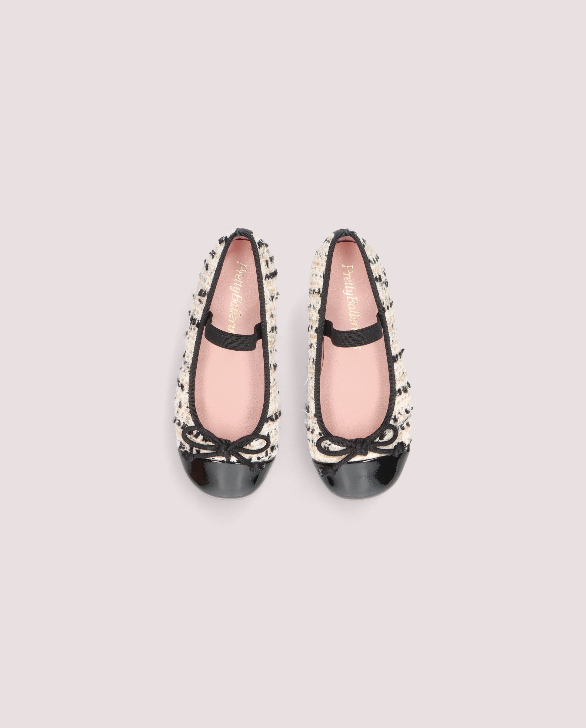 Vista alternativa de Bailarinas Hannah Negros Tejidos por PrettyBallerinas