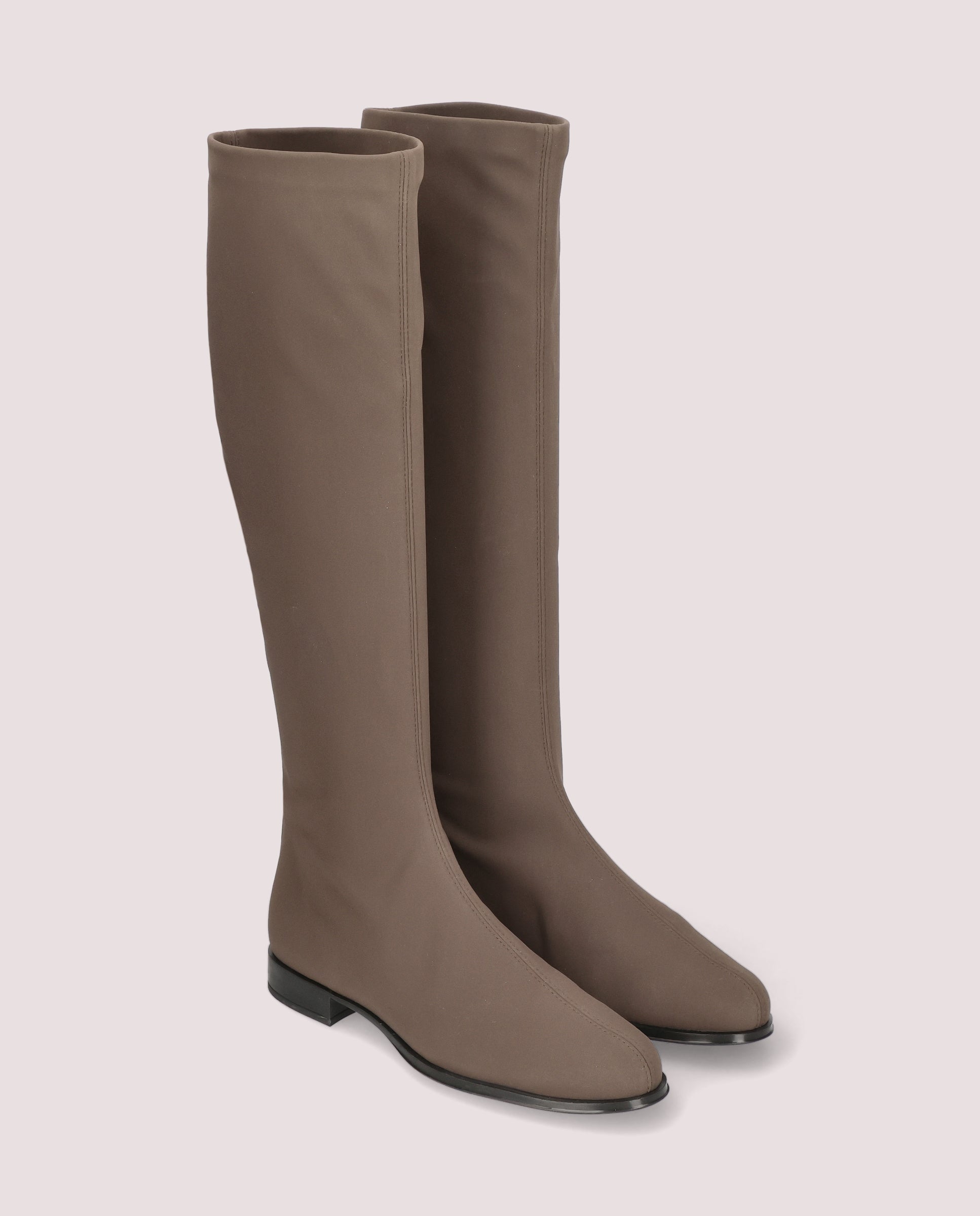 Botas Pat Marrones Tejidos