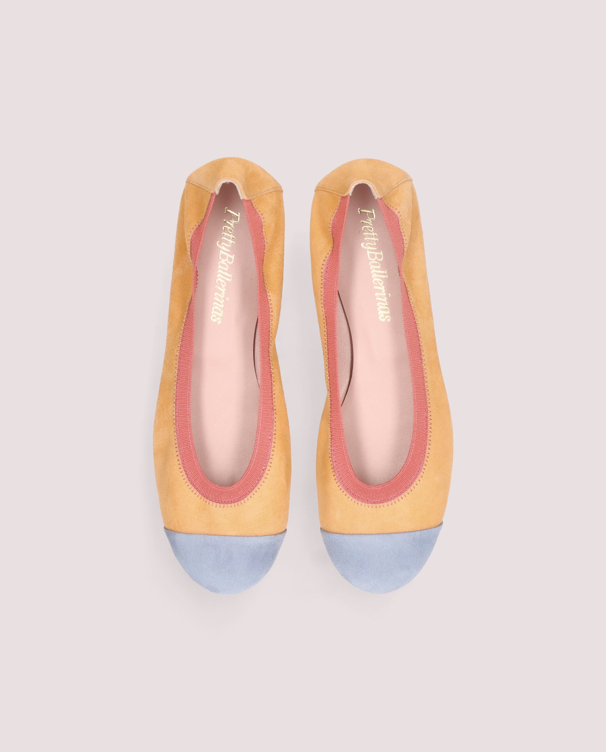 Vista alternativa de Bailarinas Shirley Multicolores Ante por PrettyBallerinas