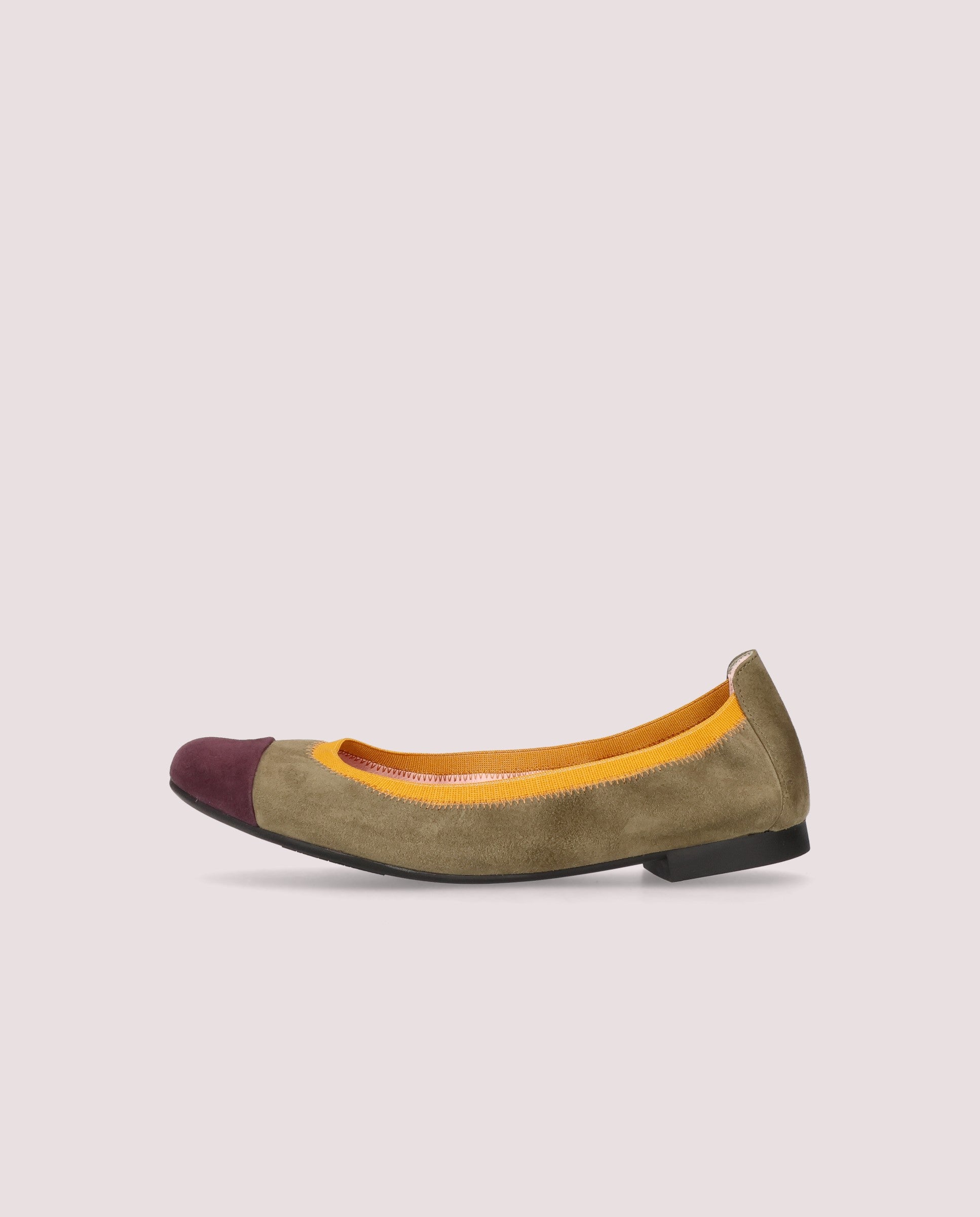 Alternative view of Shirley MULTICOLORED SUEDE Ballet Flats by PrettyBallerinas