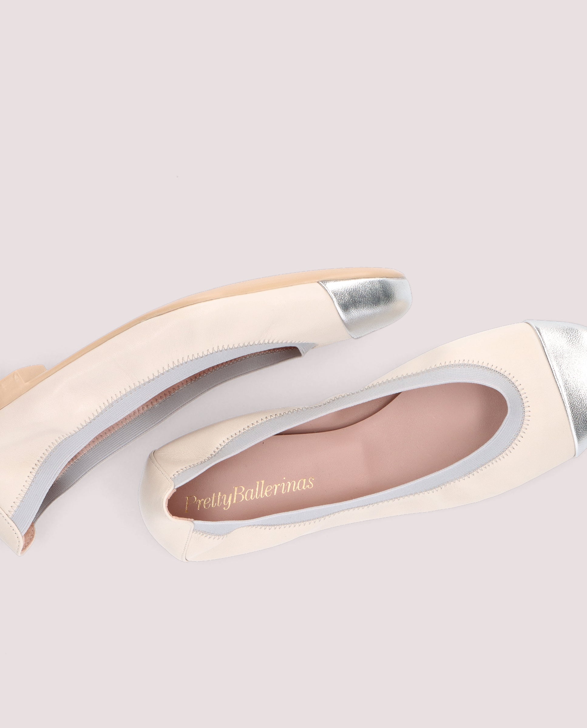 Bailarinas Shirley Blancos Piel