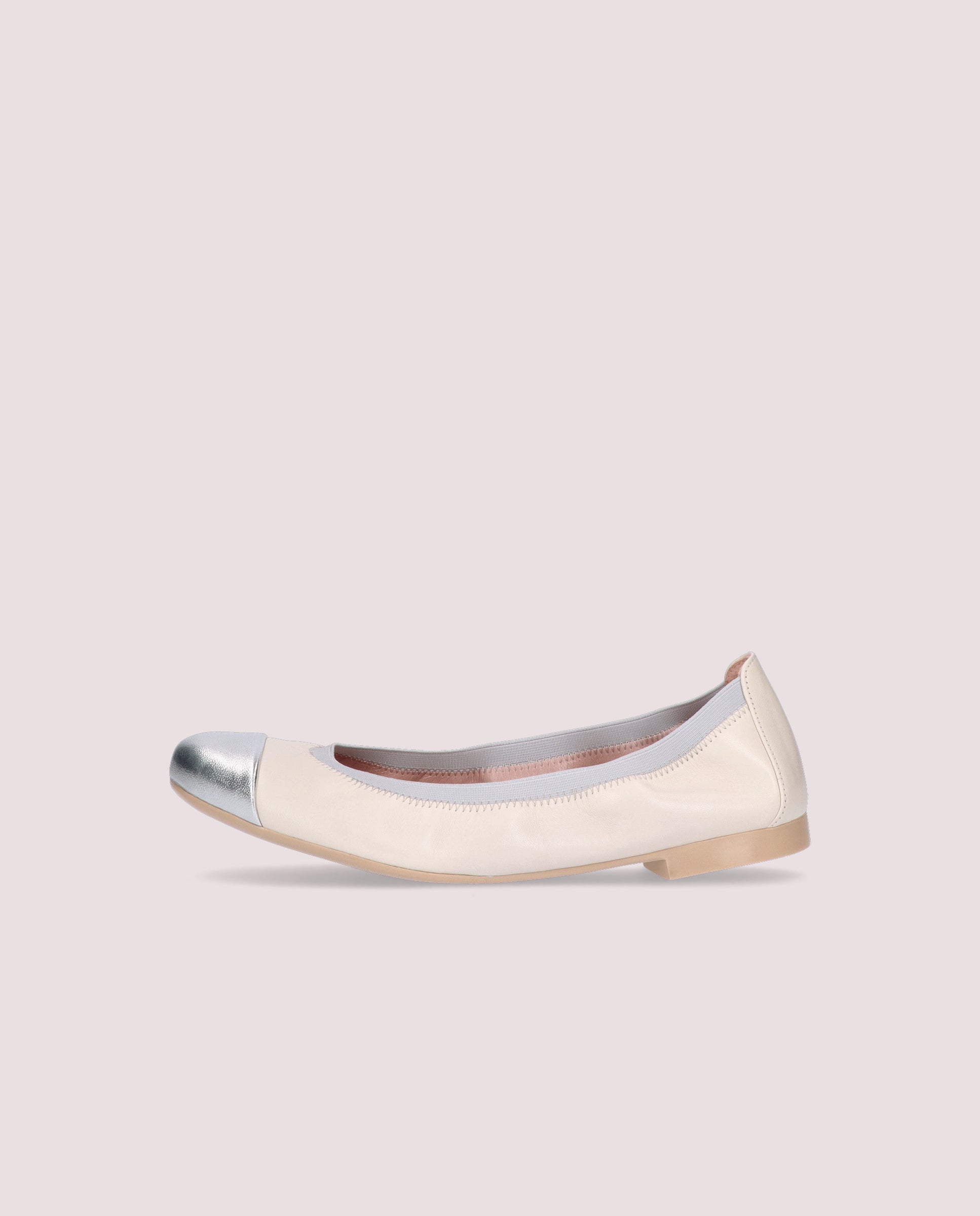 Bailarinas Shirley Blancos Piel