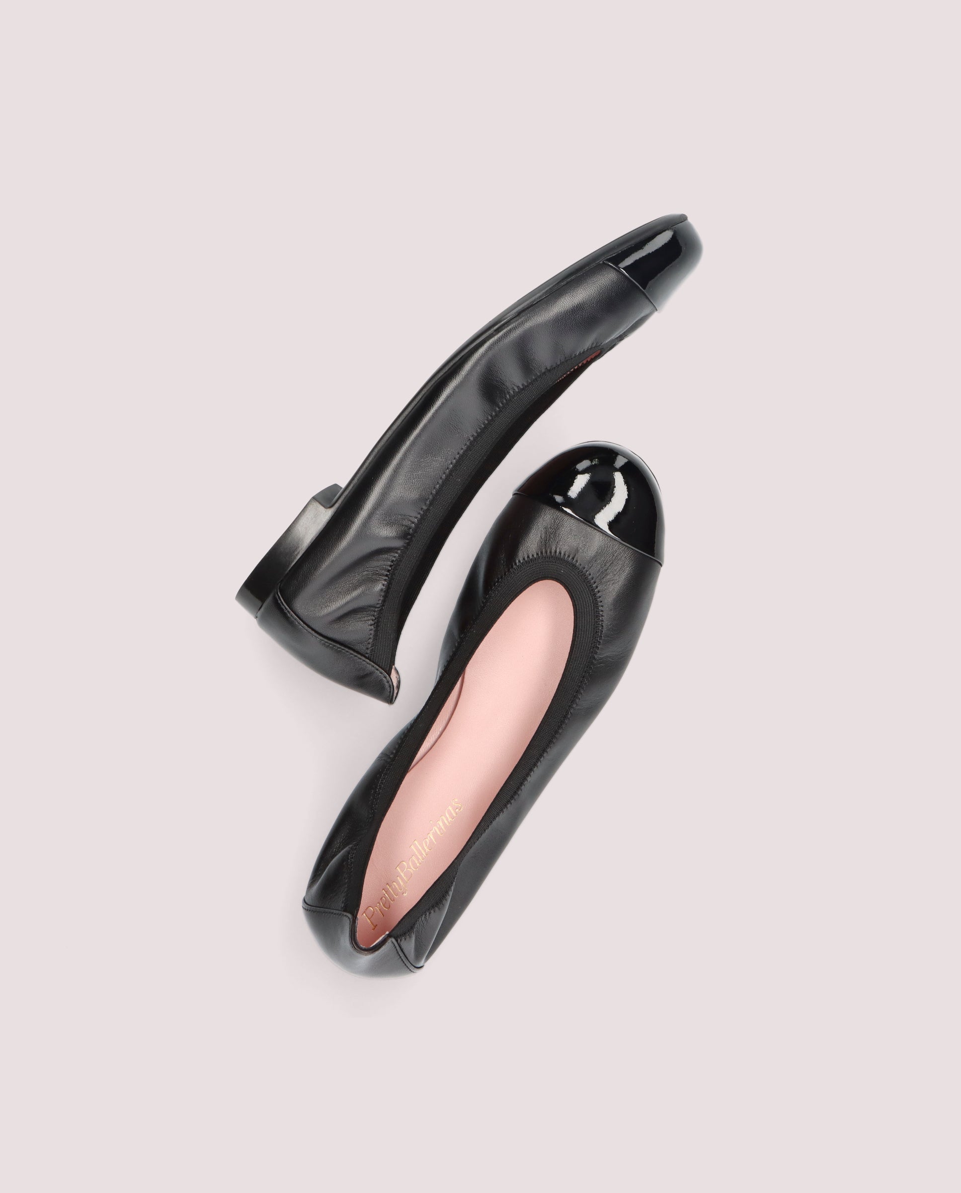 Shirley Ballet Flats BLACK LEATHER