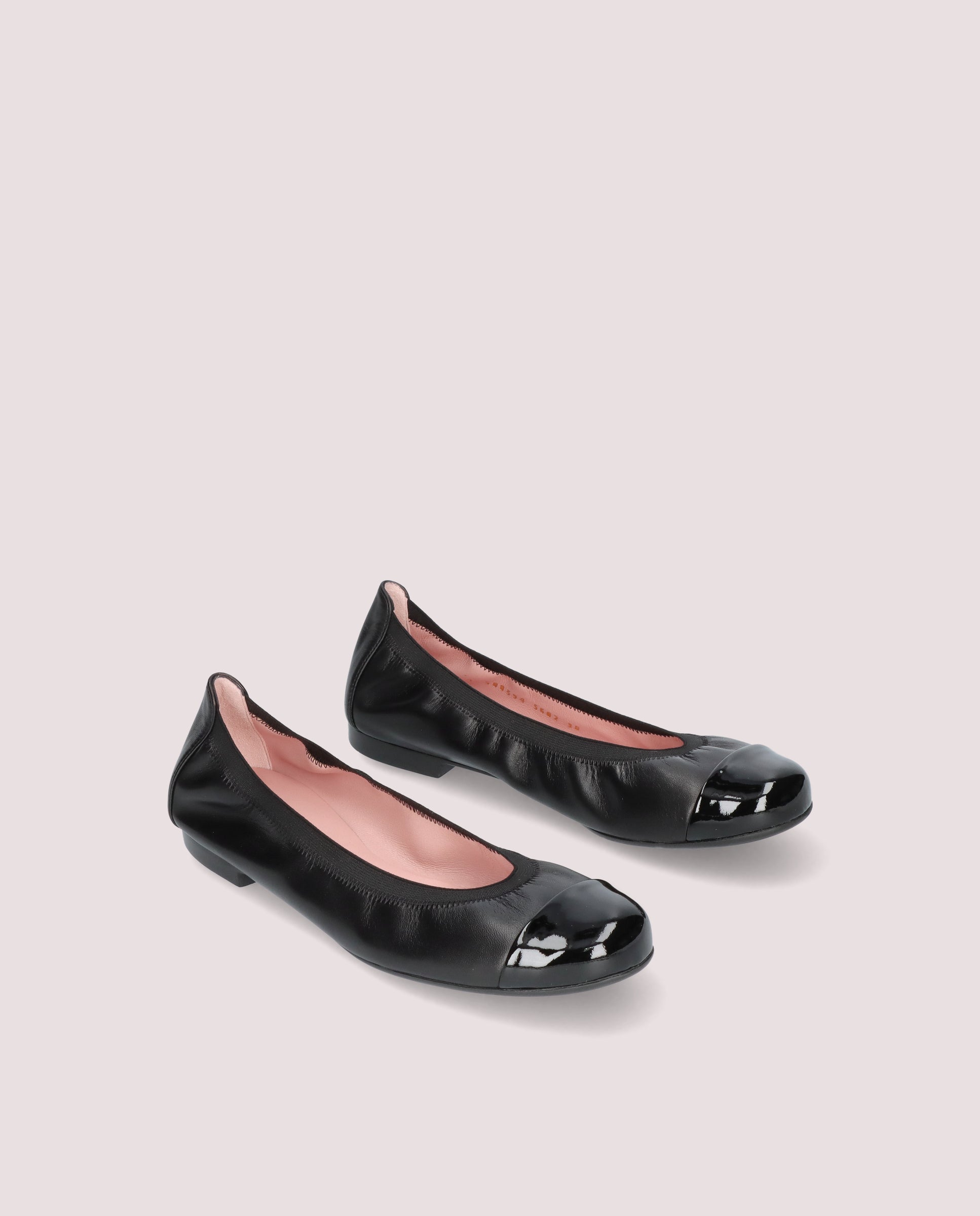 Shirley Ballet Flats BLACK LEATHER