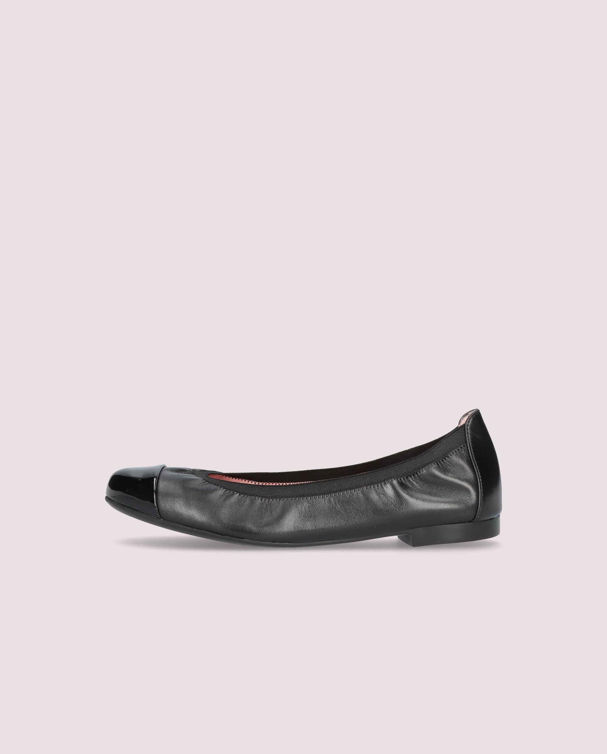 Shirley Ballet Flats BLACK LEATHER