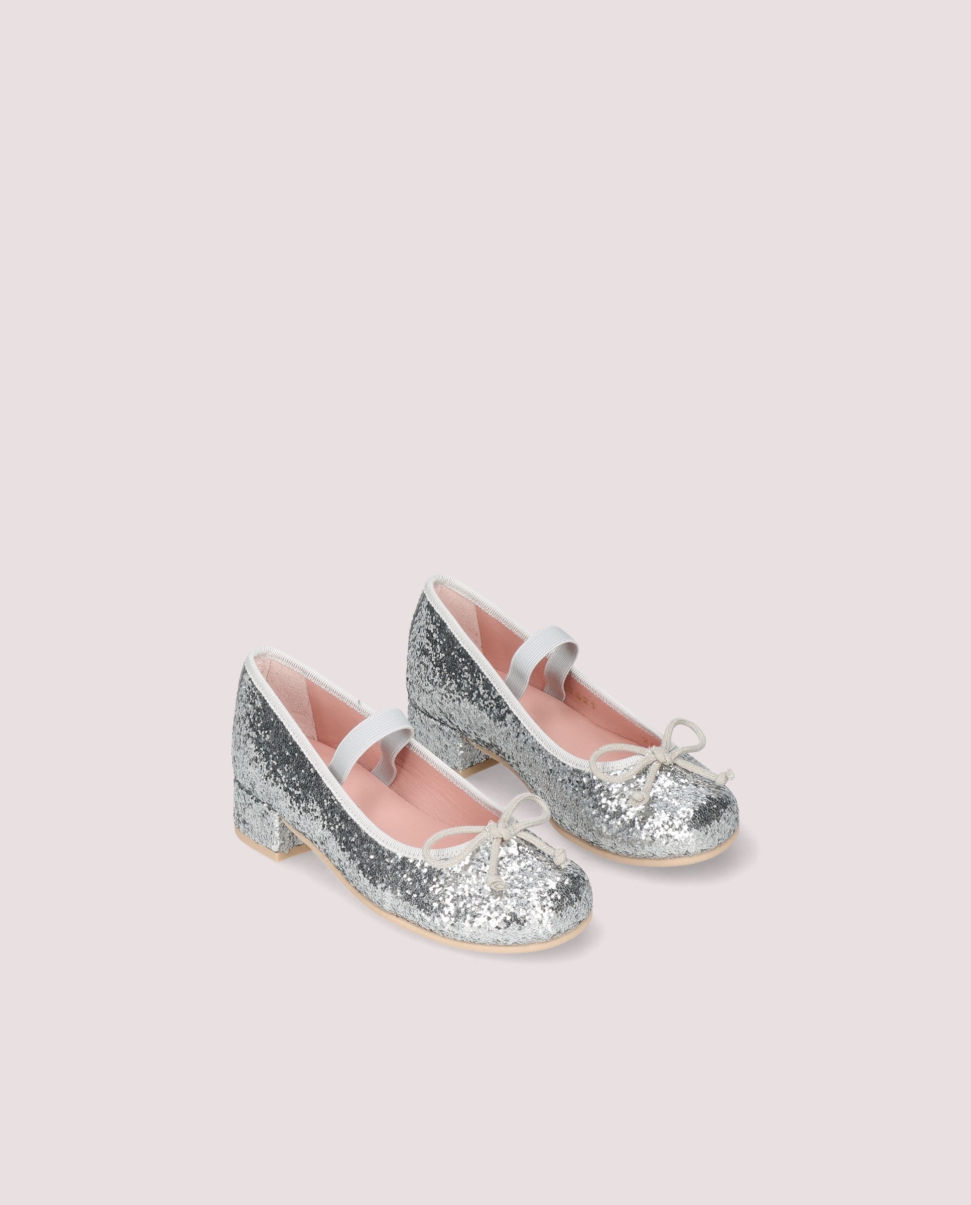 Image of Emma ballerina in silver glitter by PrettyBallerinas