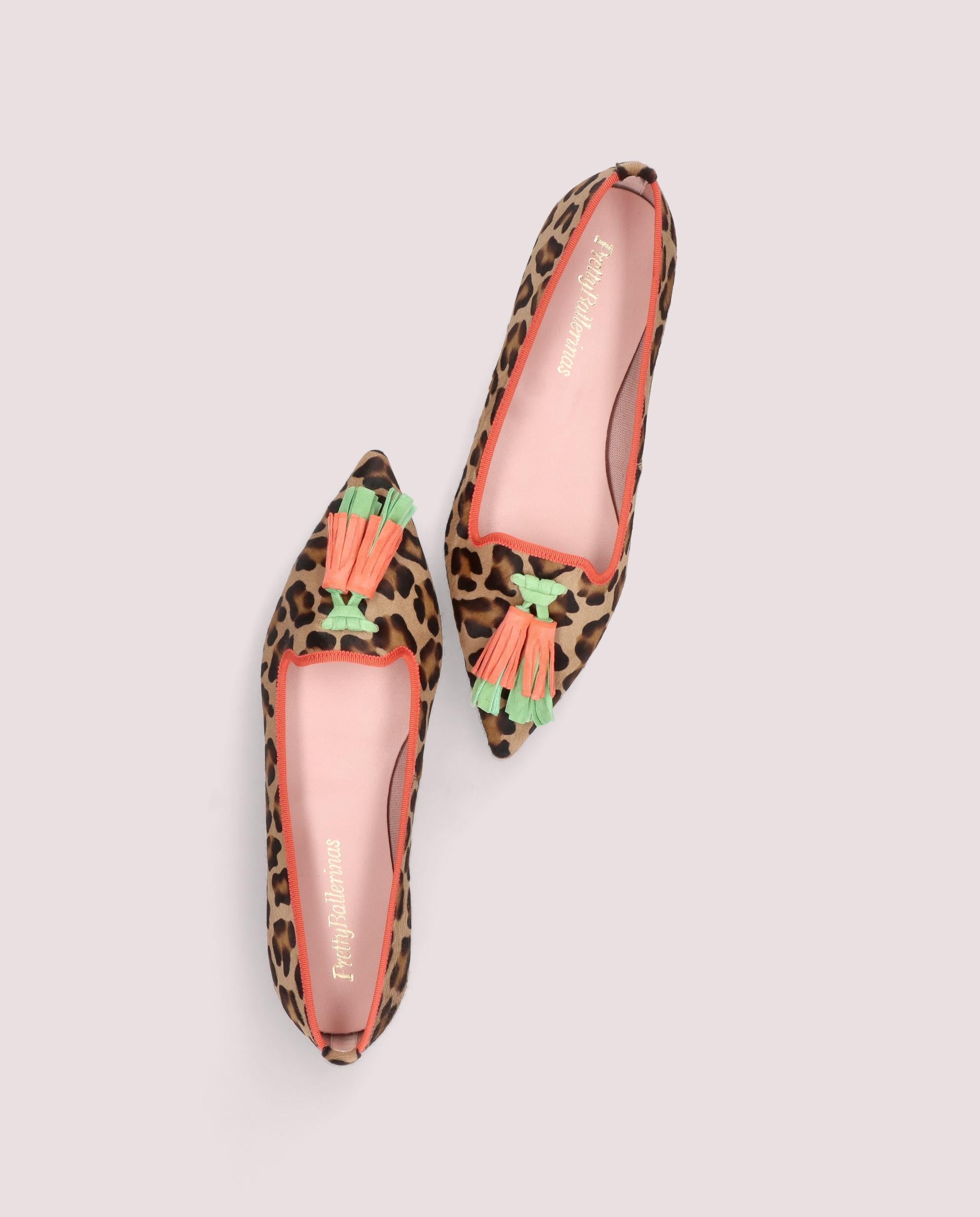 Loafers Ella Animal print Poni
